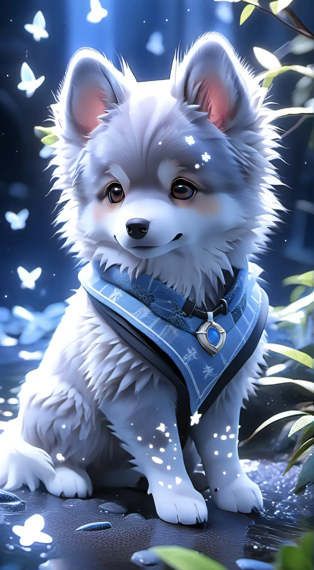 ai character: pet go background