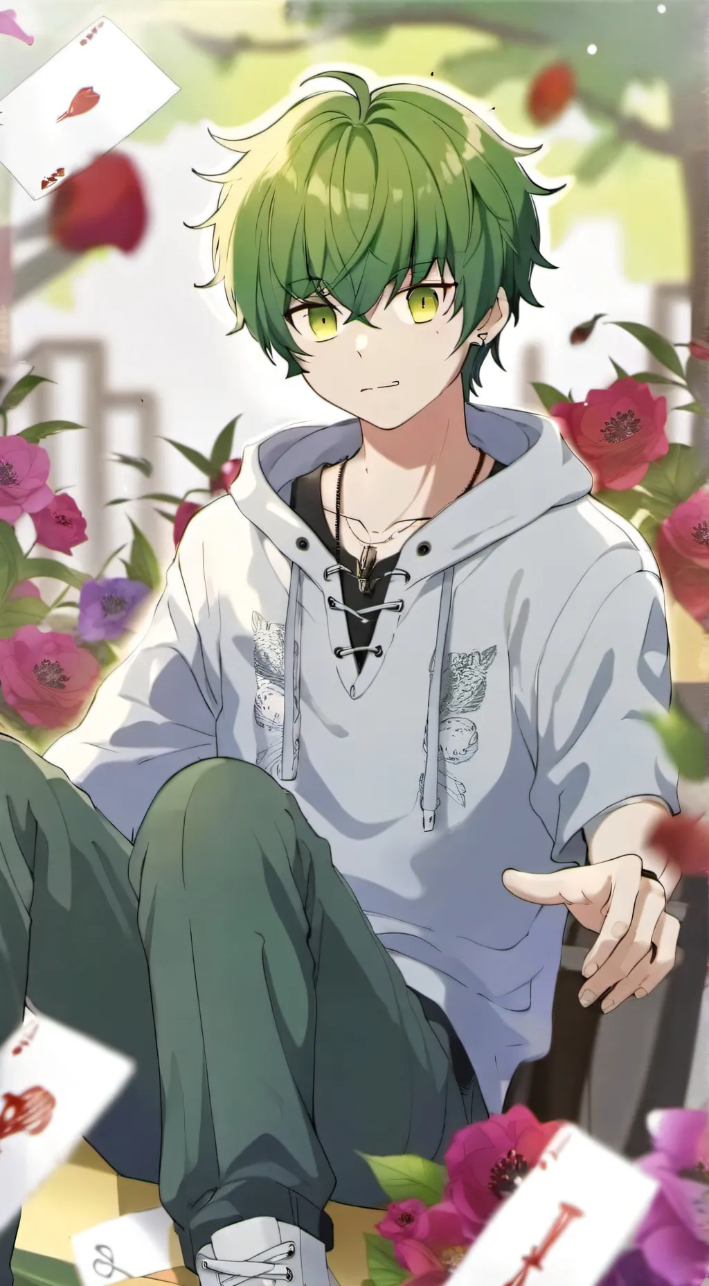 ai character: sam background