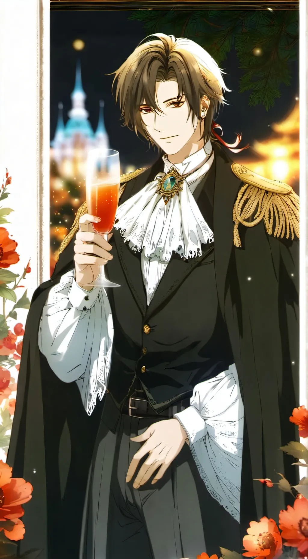 ai character: Сакамото background