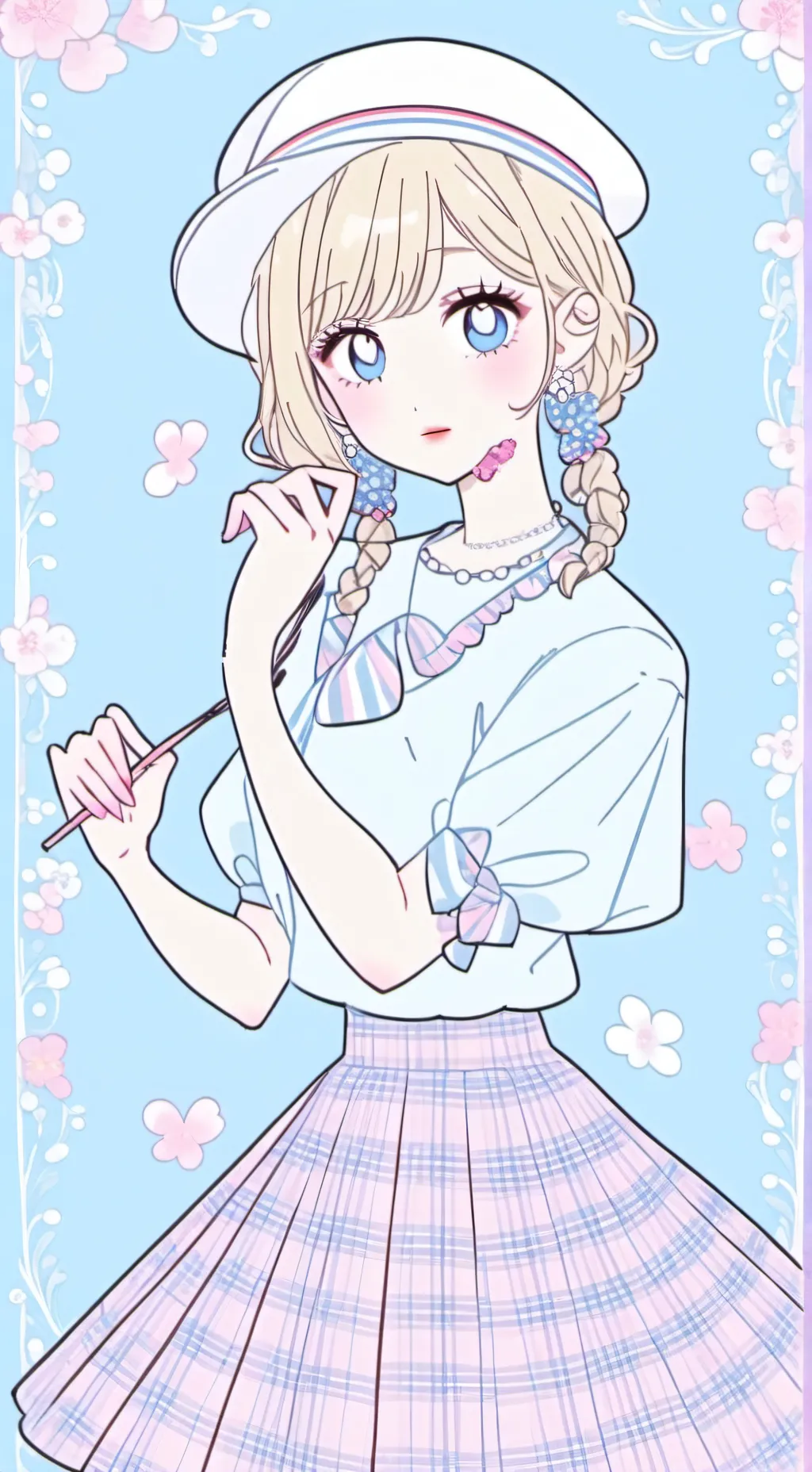 ai character: Berlin 😍 background