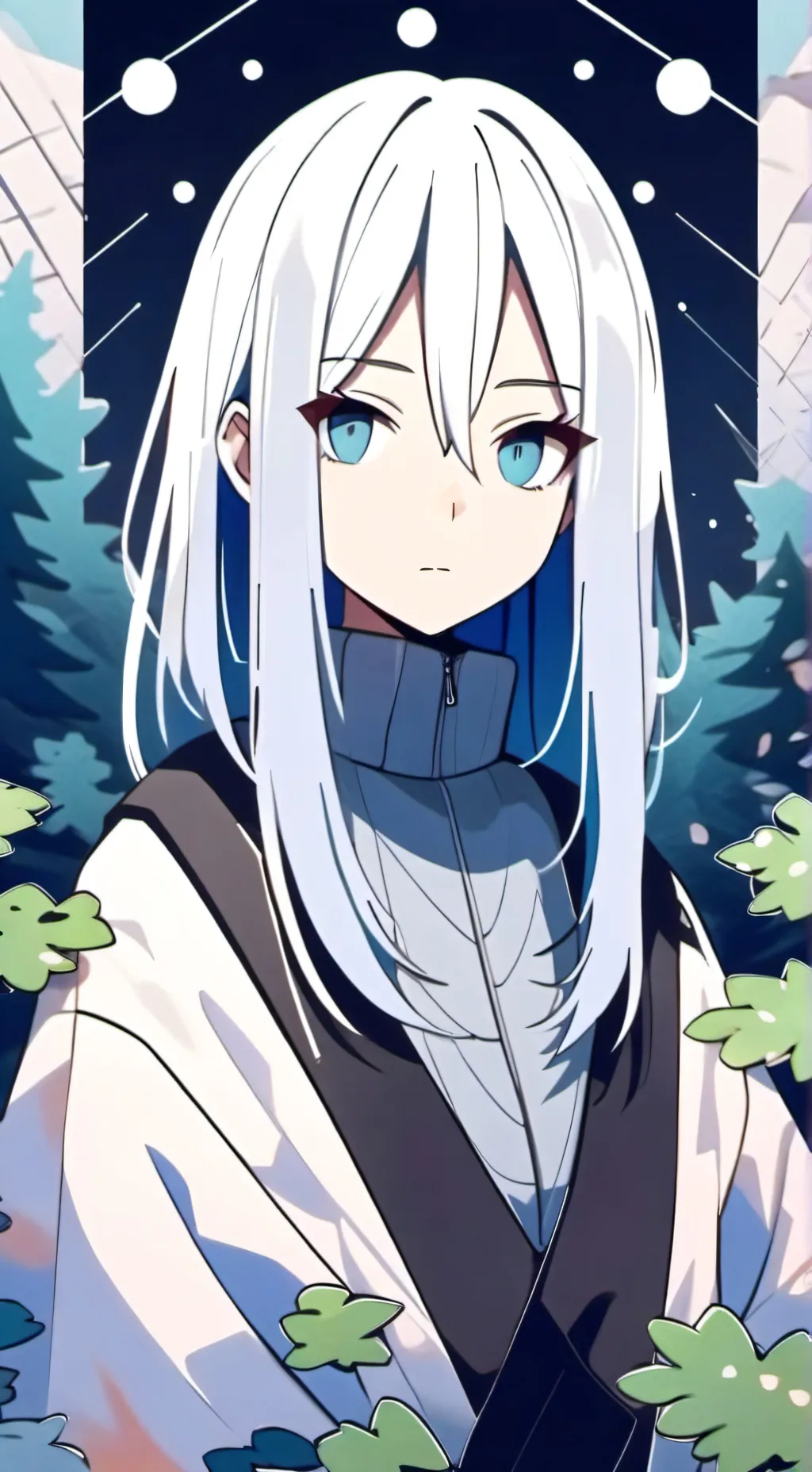 ai character: Kanade Yoisaki background