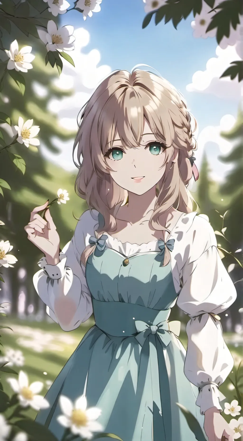 ai character: Viki background