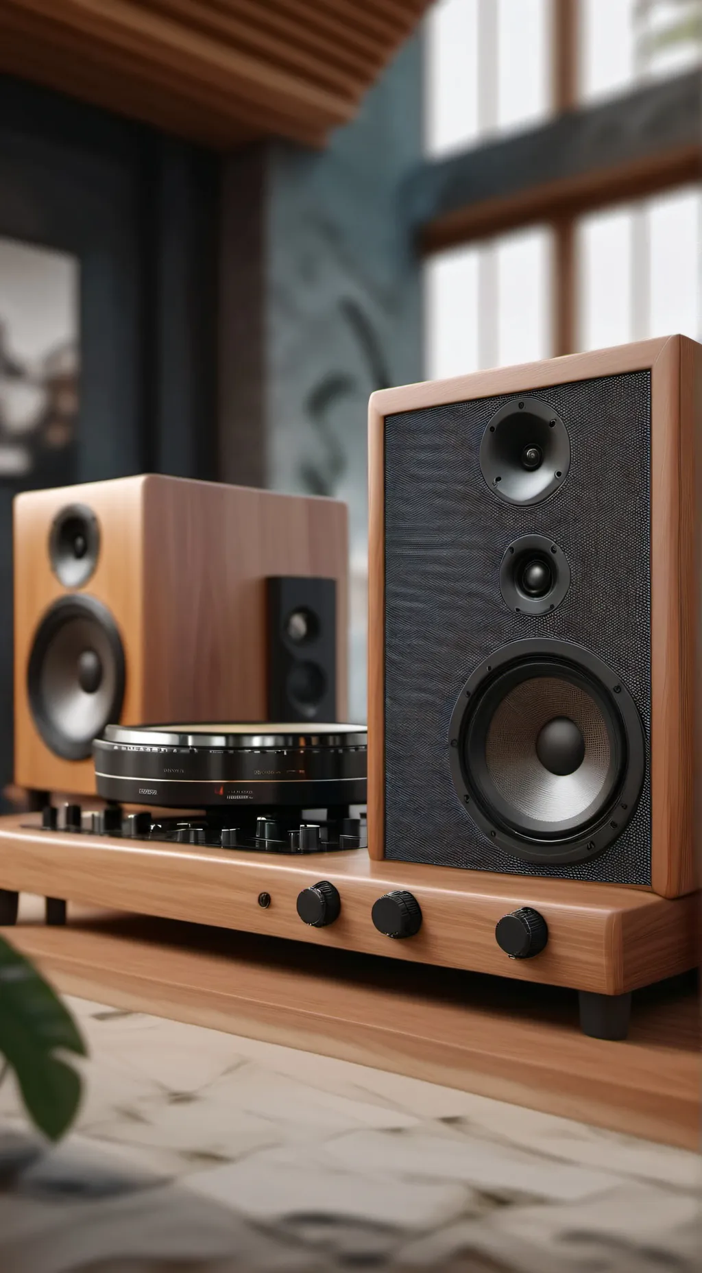 ai character: titano speaker background