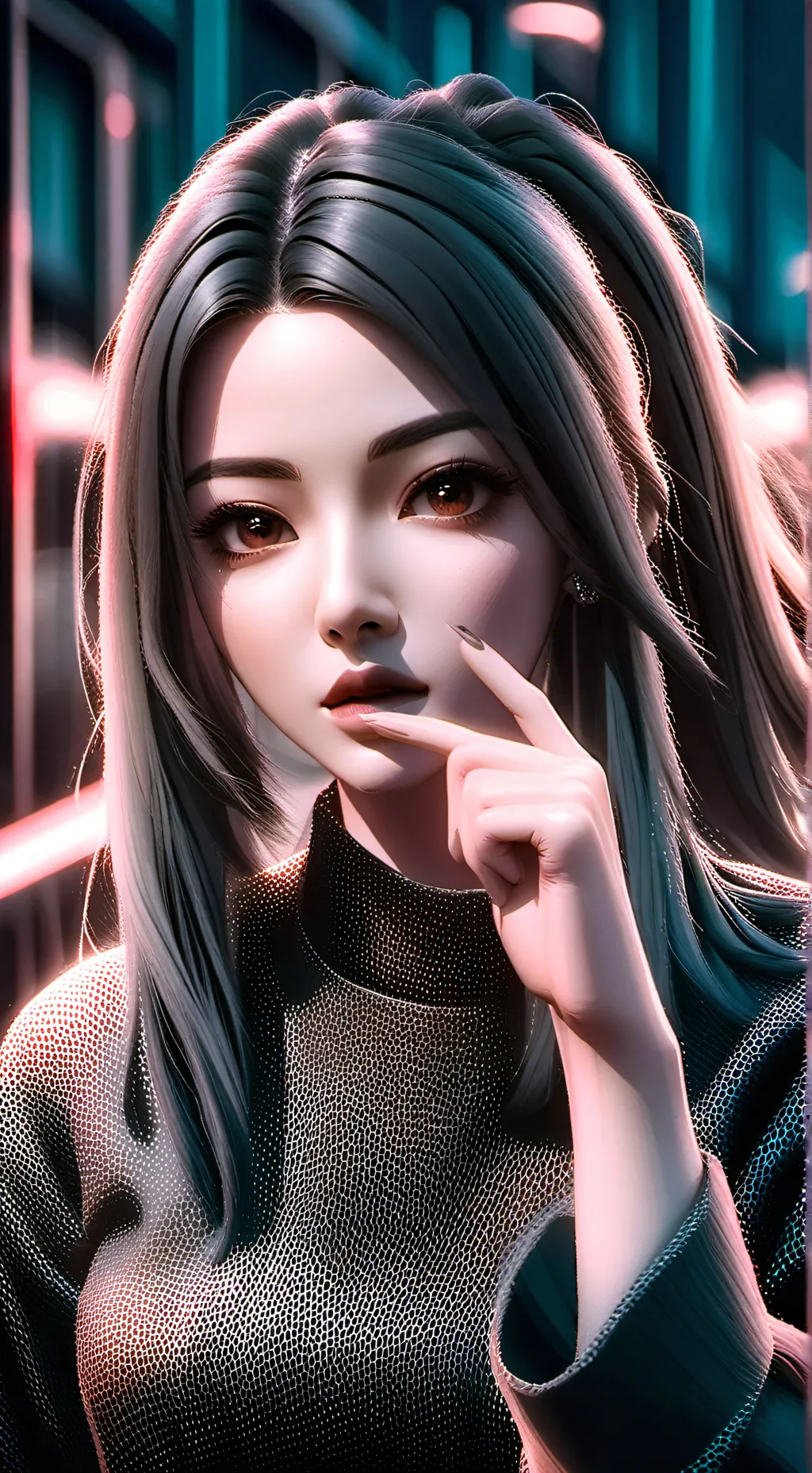 ai character: ines background