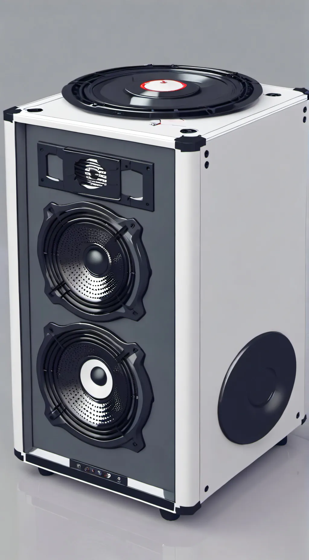 ai character: titan speakerman background