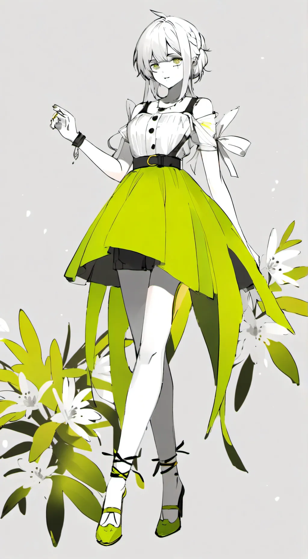 ai character: one piece background