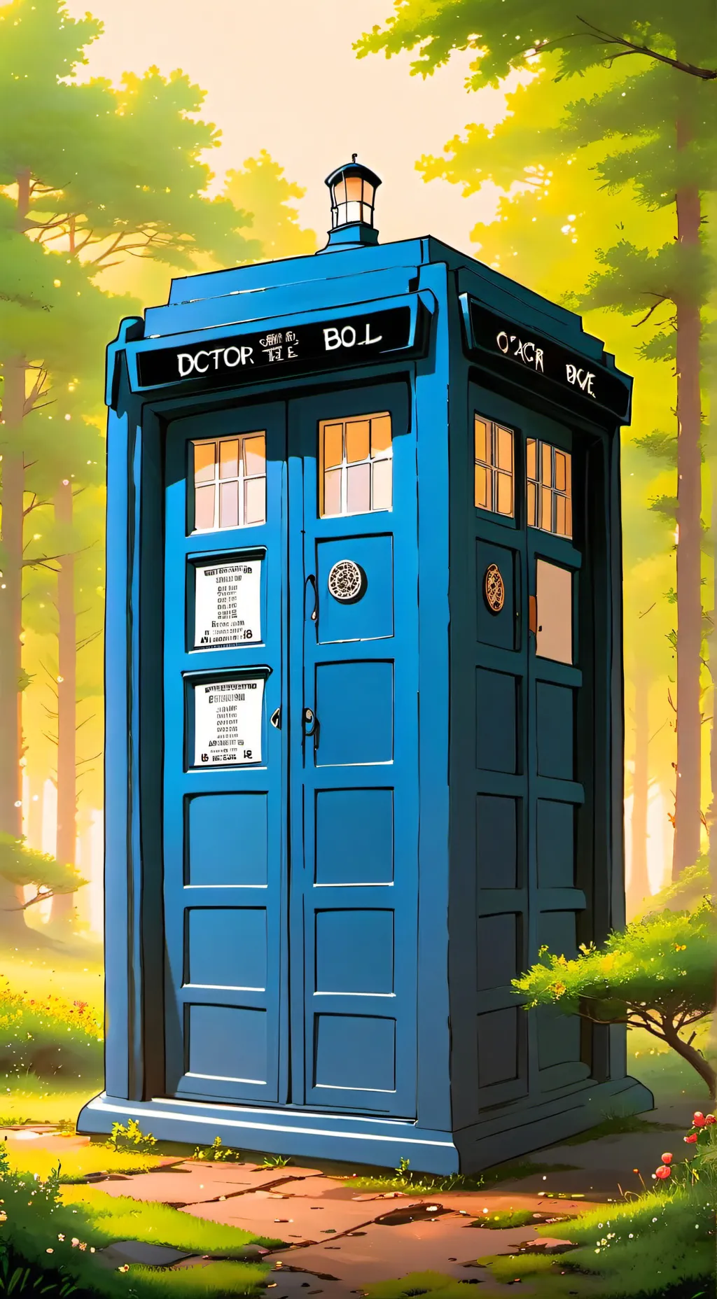 ai character: ~The doctor~ background