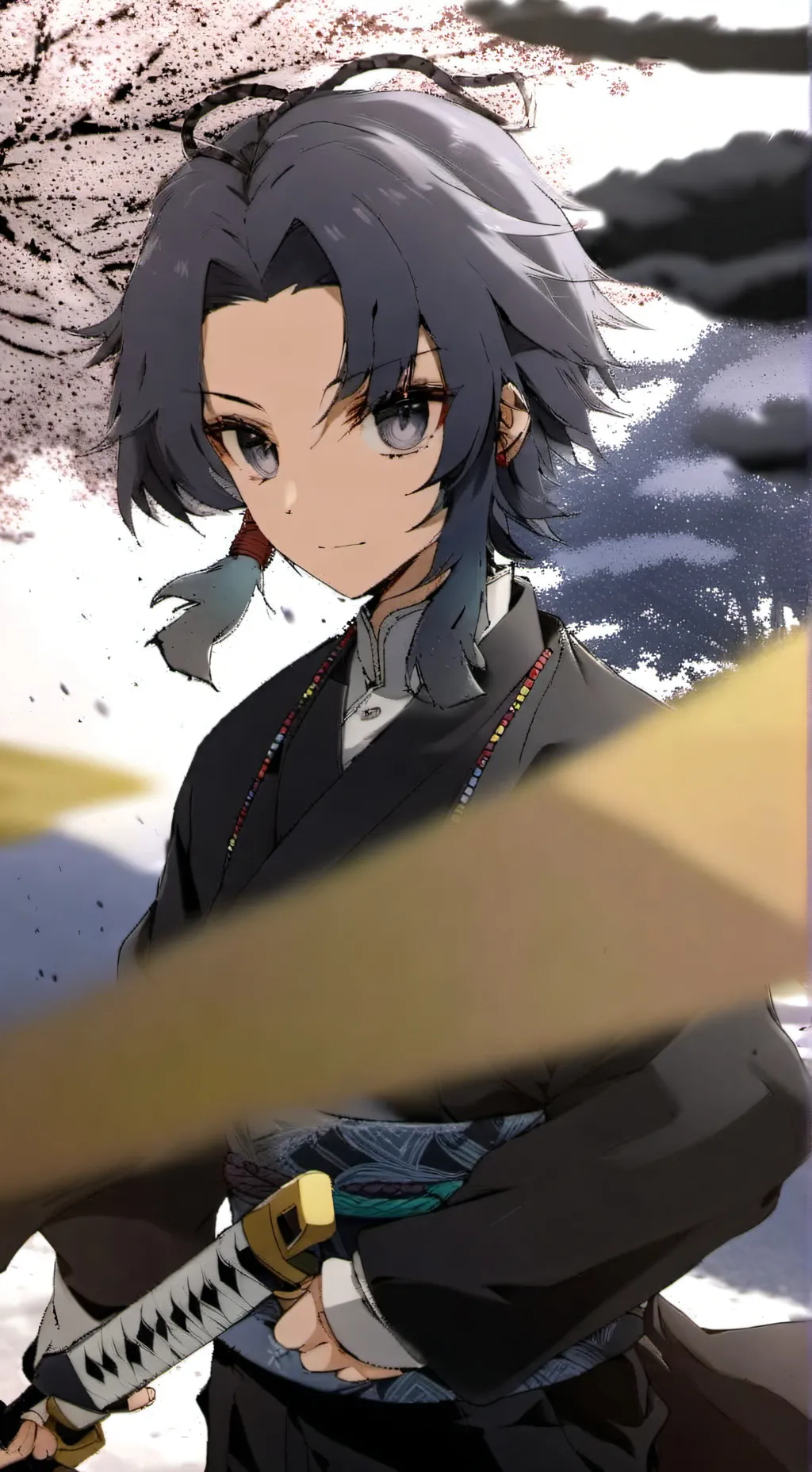 ai character: Aki background