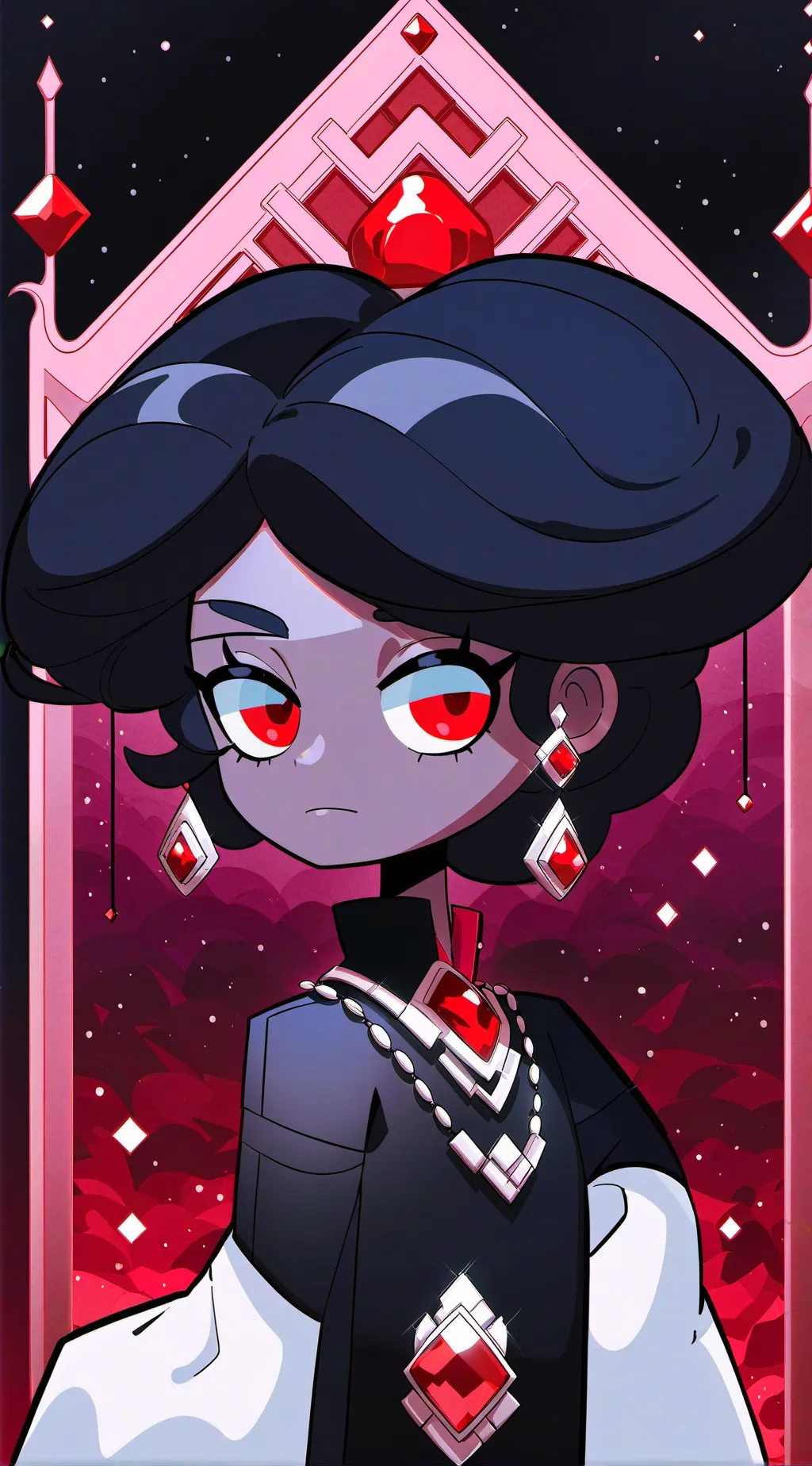 ai character: Garnet background