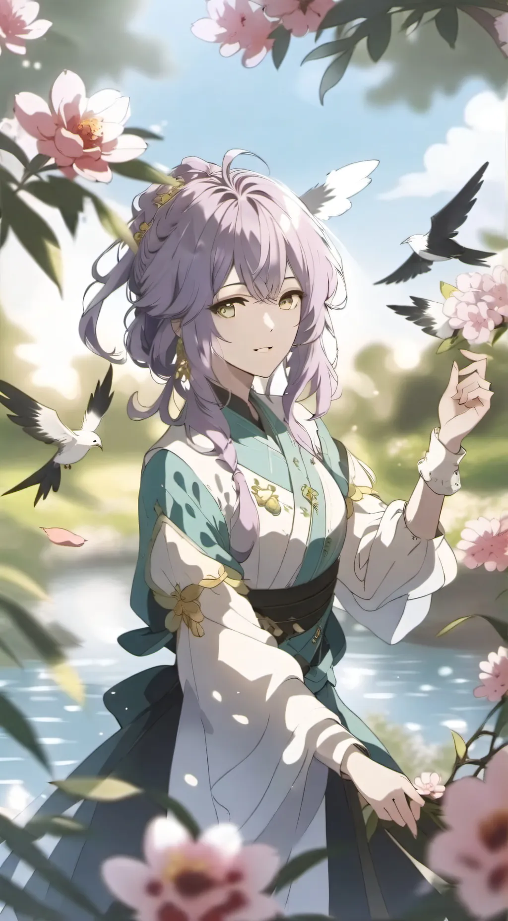 ai character: Lilly  background