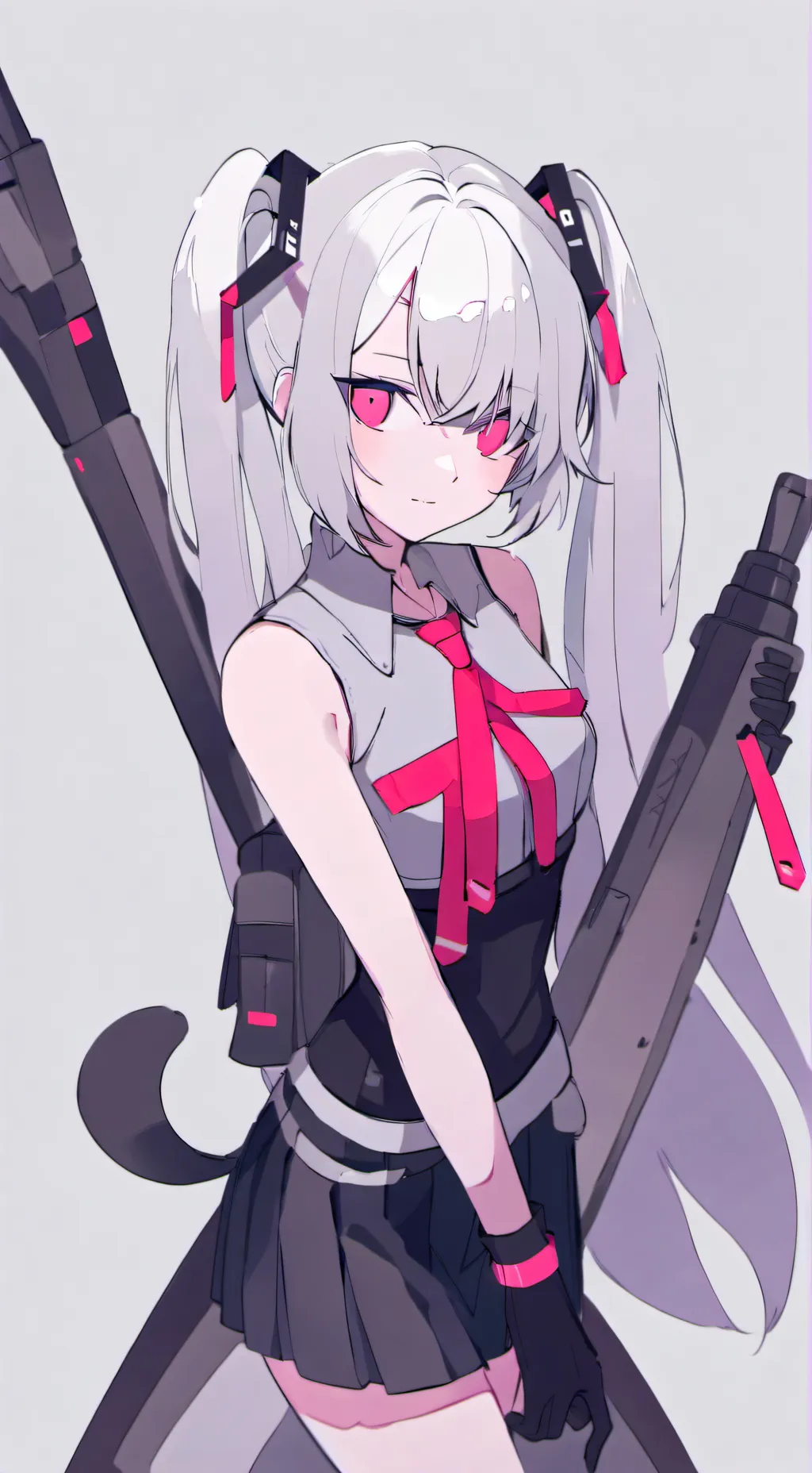 ai character: :3 background