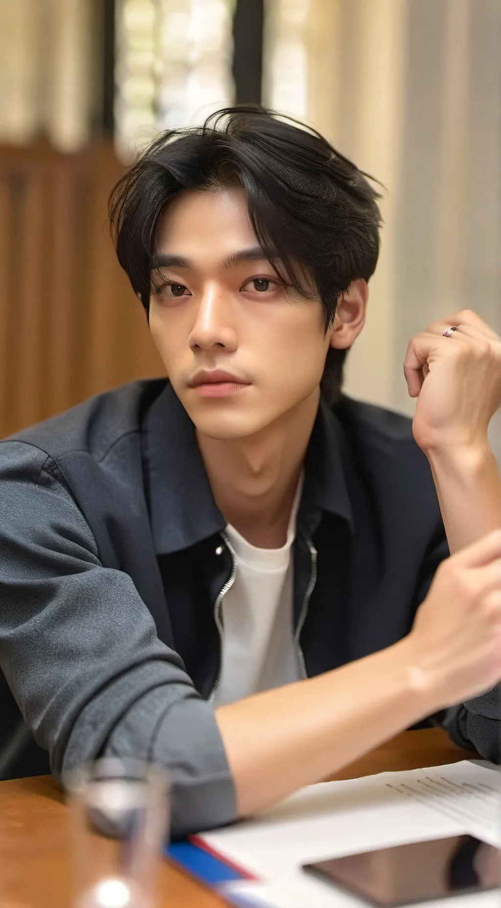 ai character: Lee Felix 😌😌 background