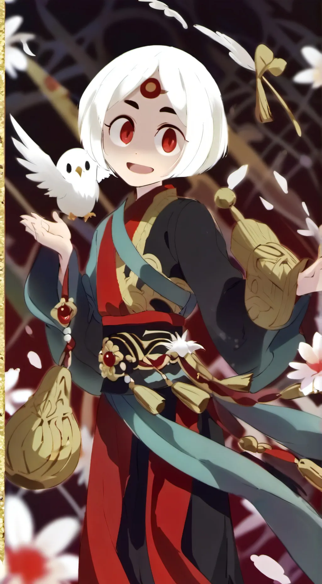 ai character: fruitcake angst background