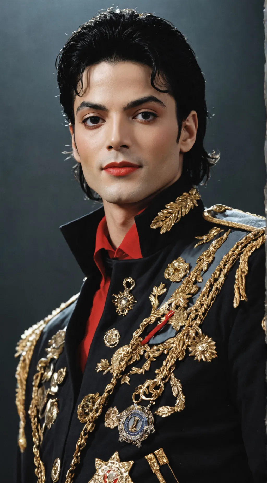 ai character: Michael Jackson background