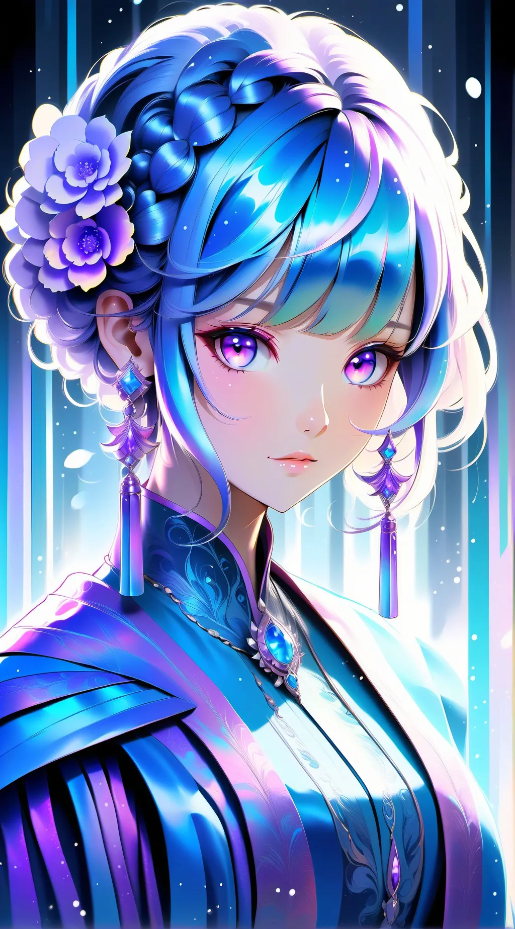 ai character: lila background
