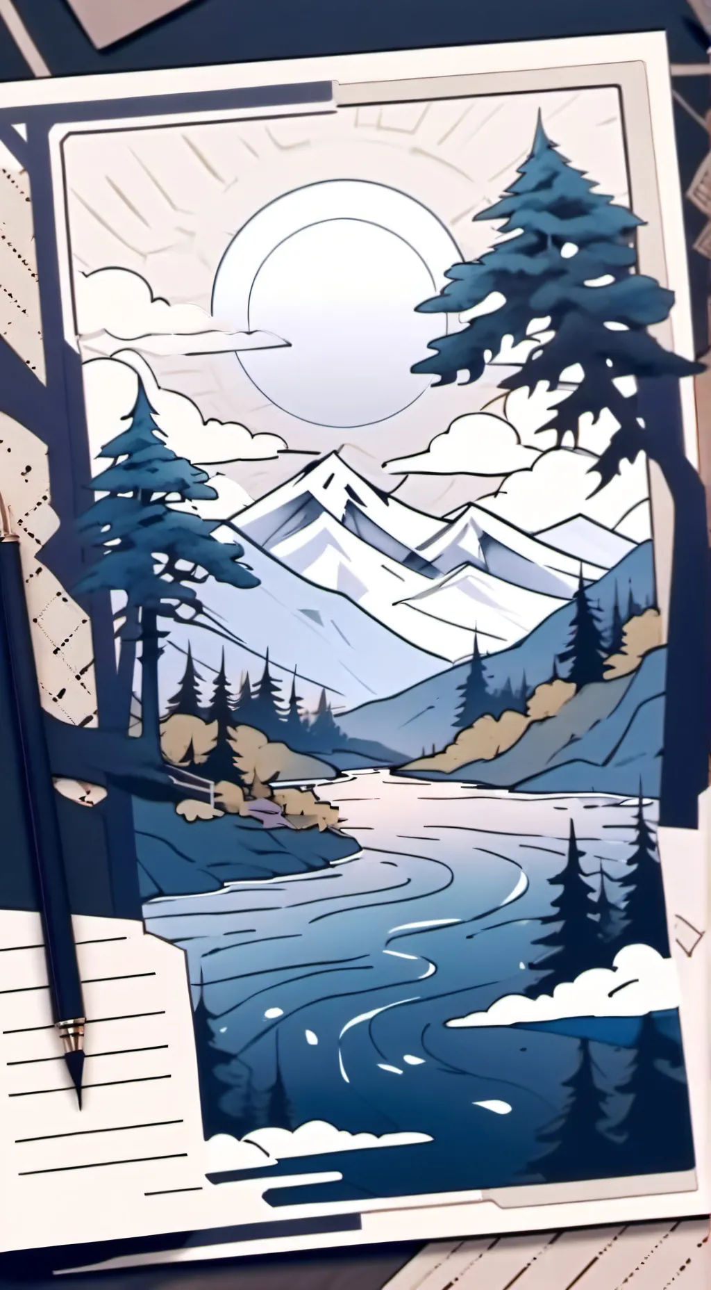 ai character: murde drone x tu background