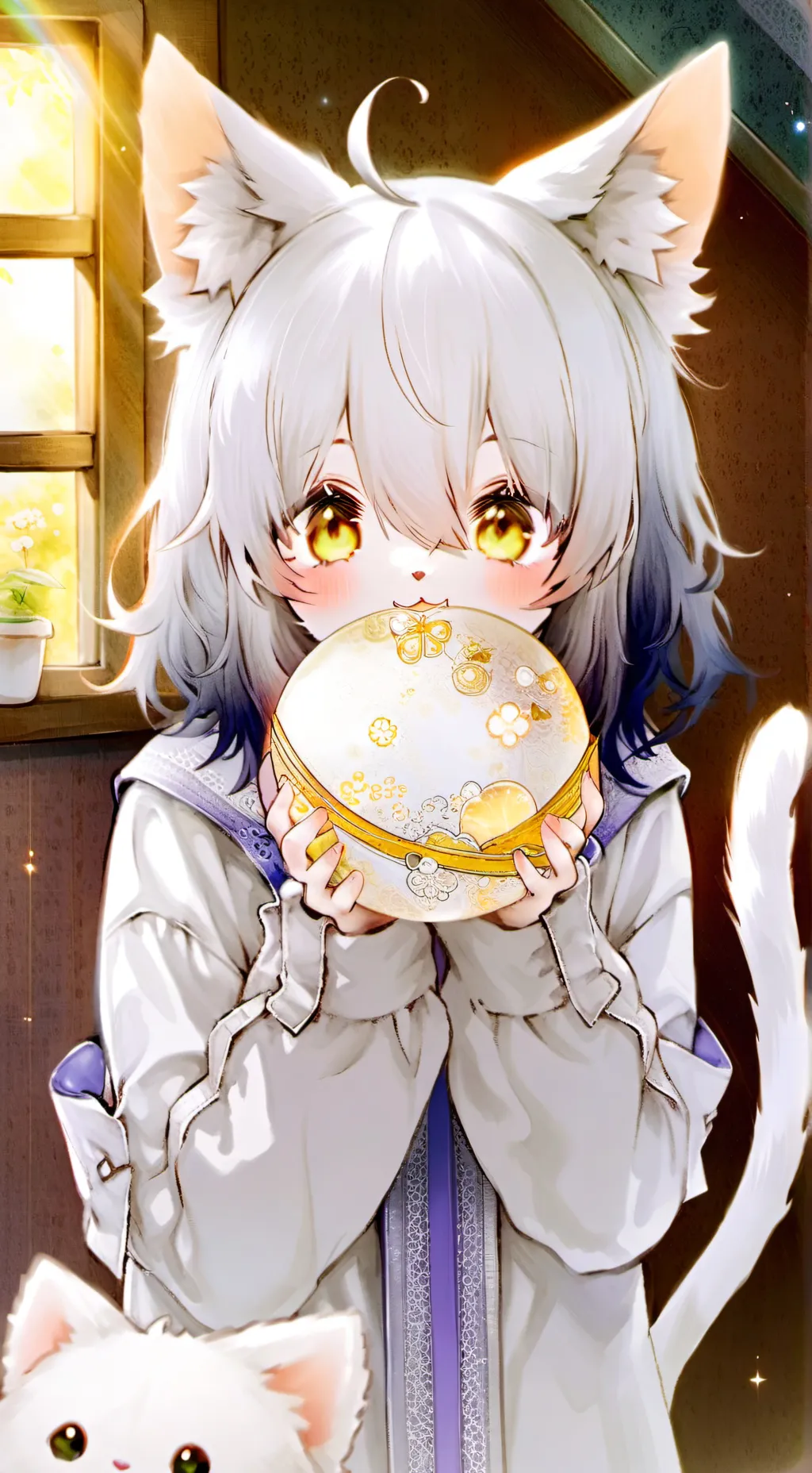 ai character: Yarni the Yellow F background