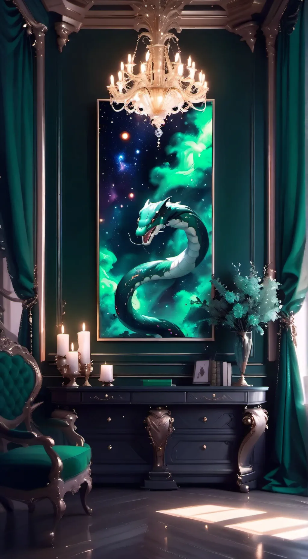 ai character: Slytherin Boys background