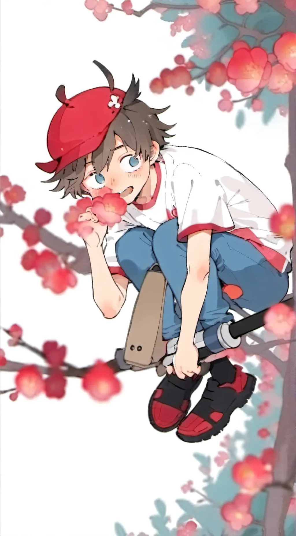 ai character: nabi 😏 background