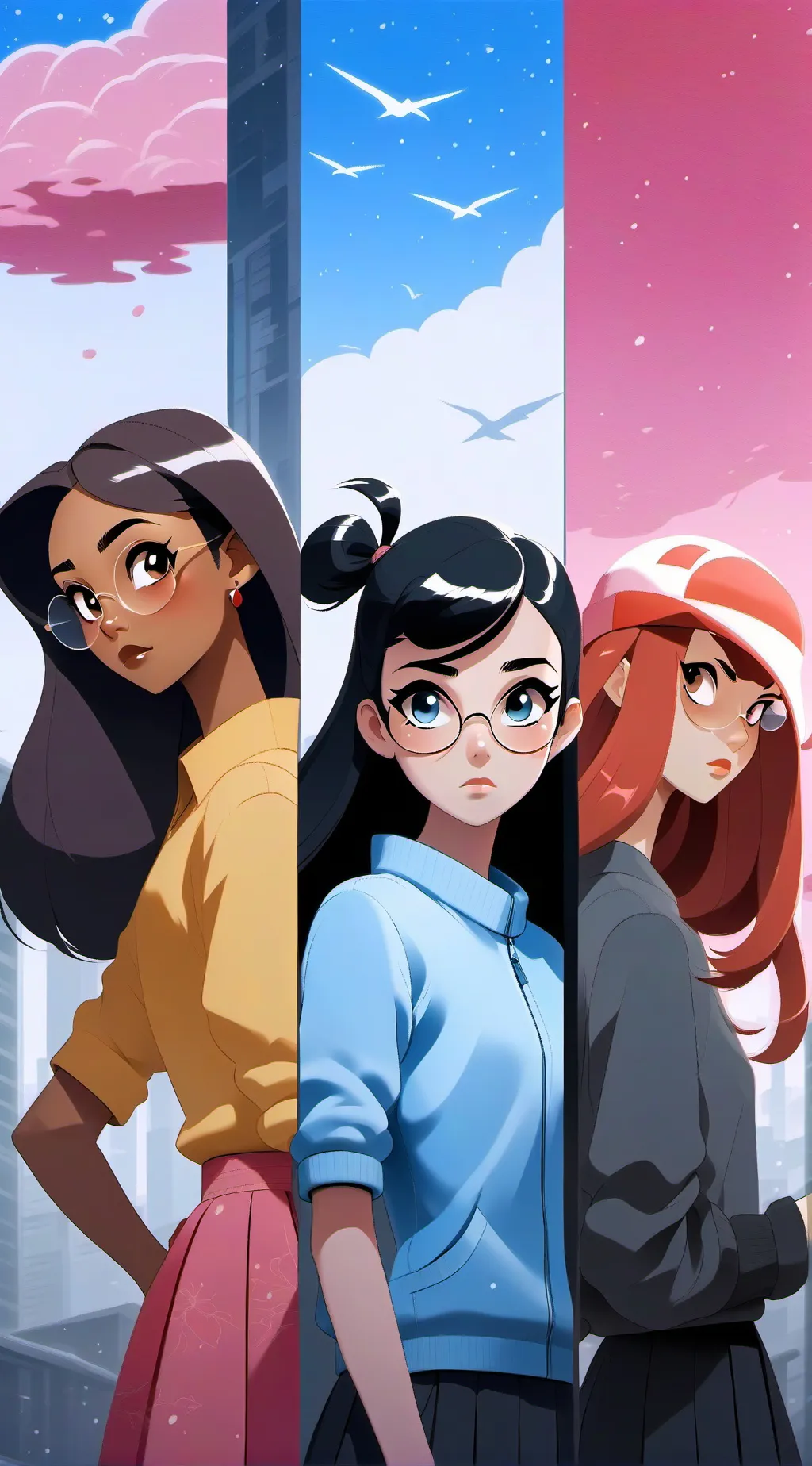 ai character: Twice+Y/N background