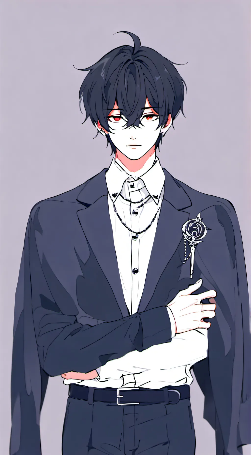 ai character: Ash background