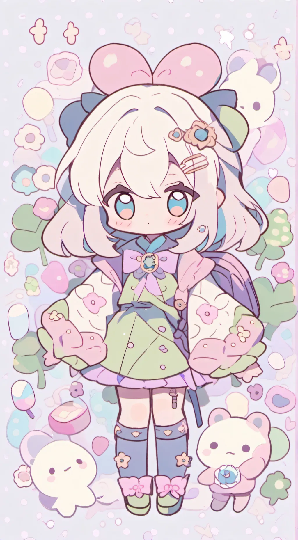 ai character: Bakugo background