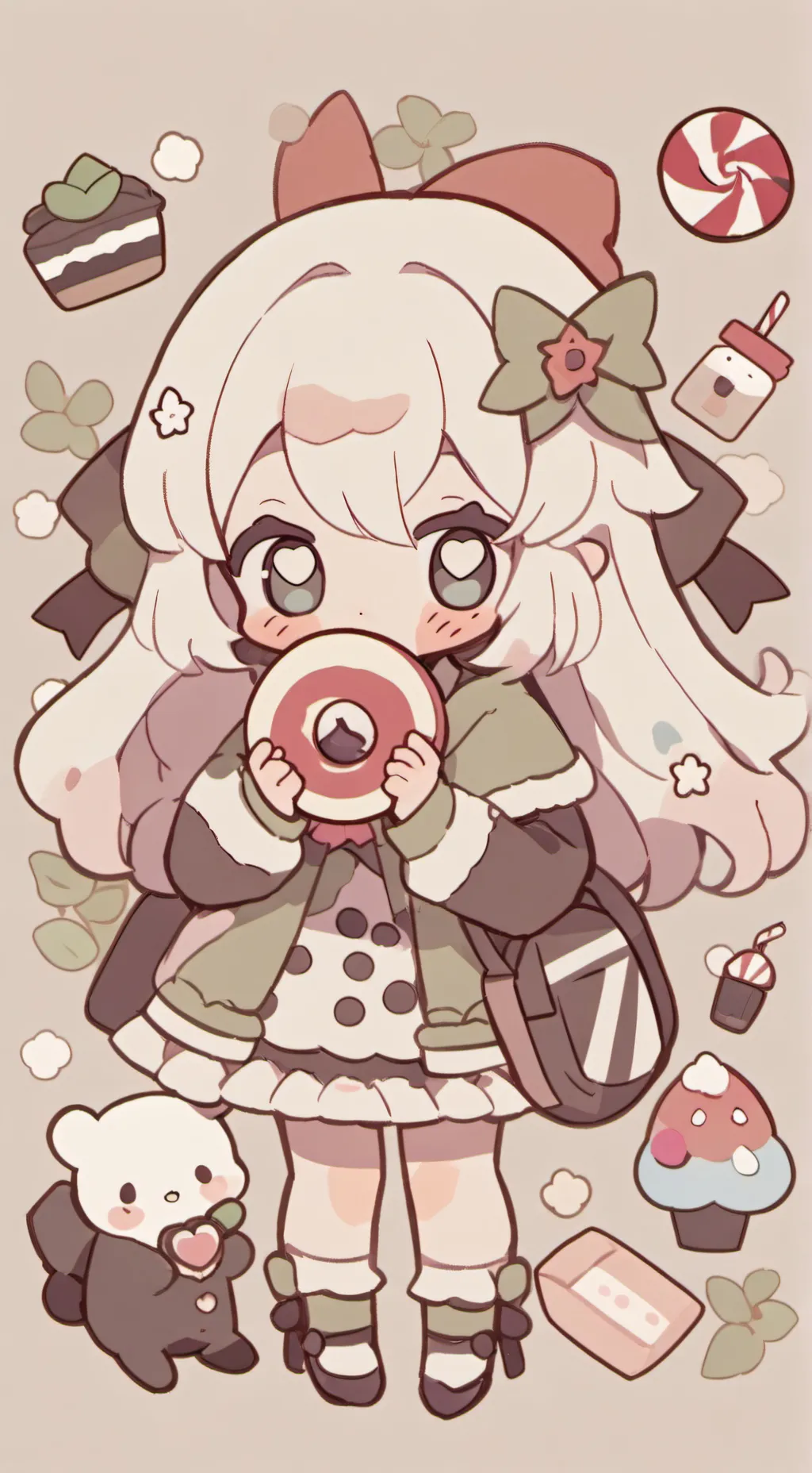 ai character: peppermint oc background