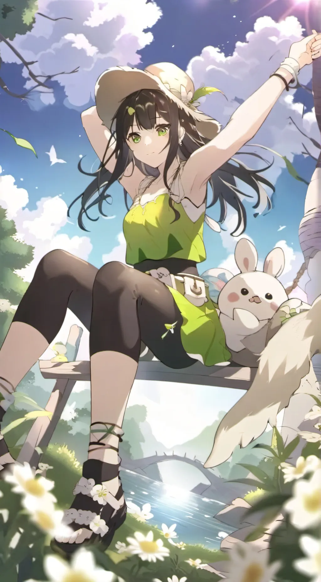 ai character: Your best friend♡ background