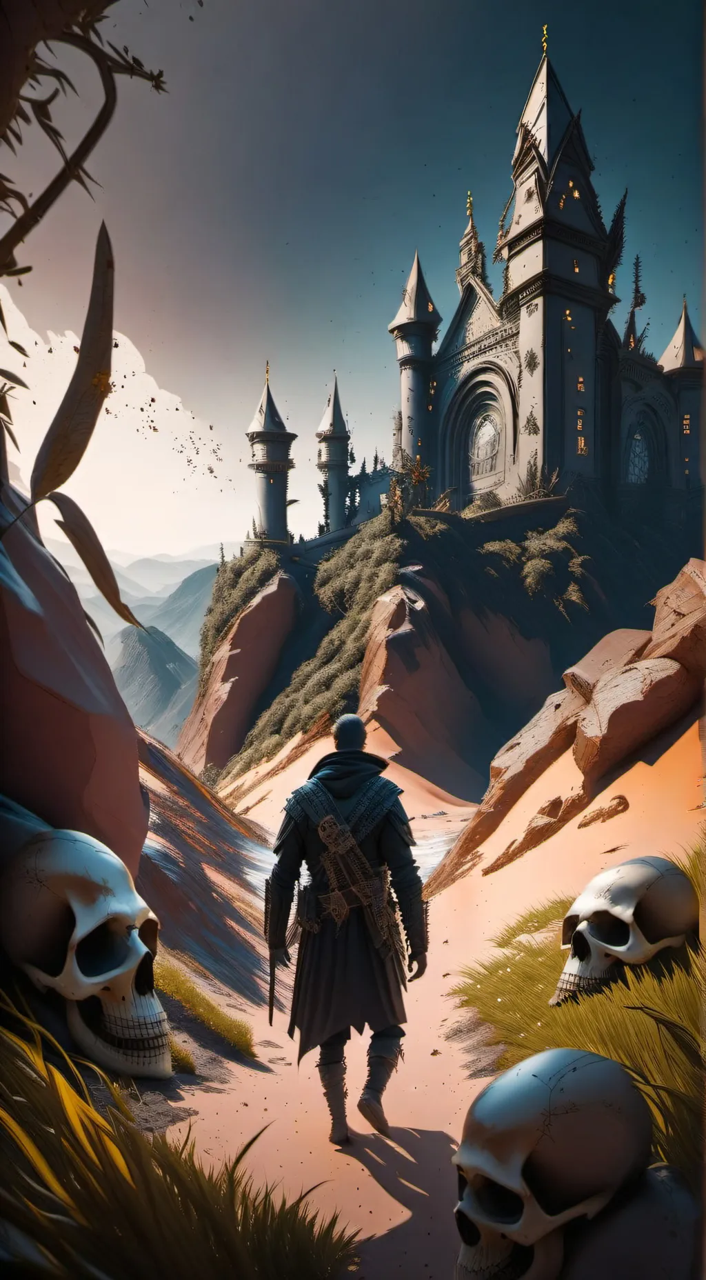 ai character: reborn as a hermit background