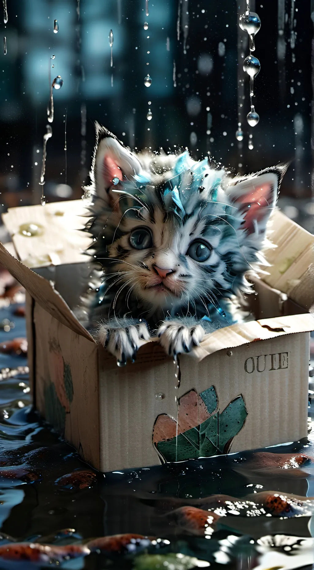 ai character: Kitten background