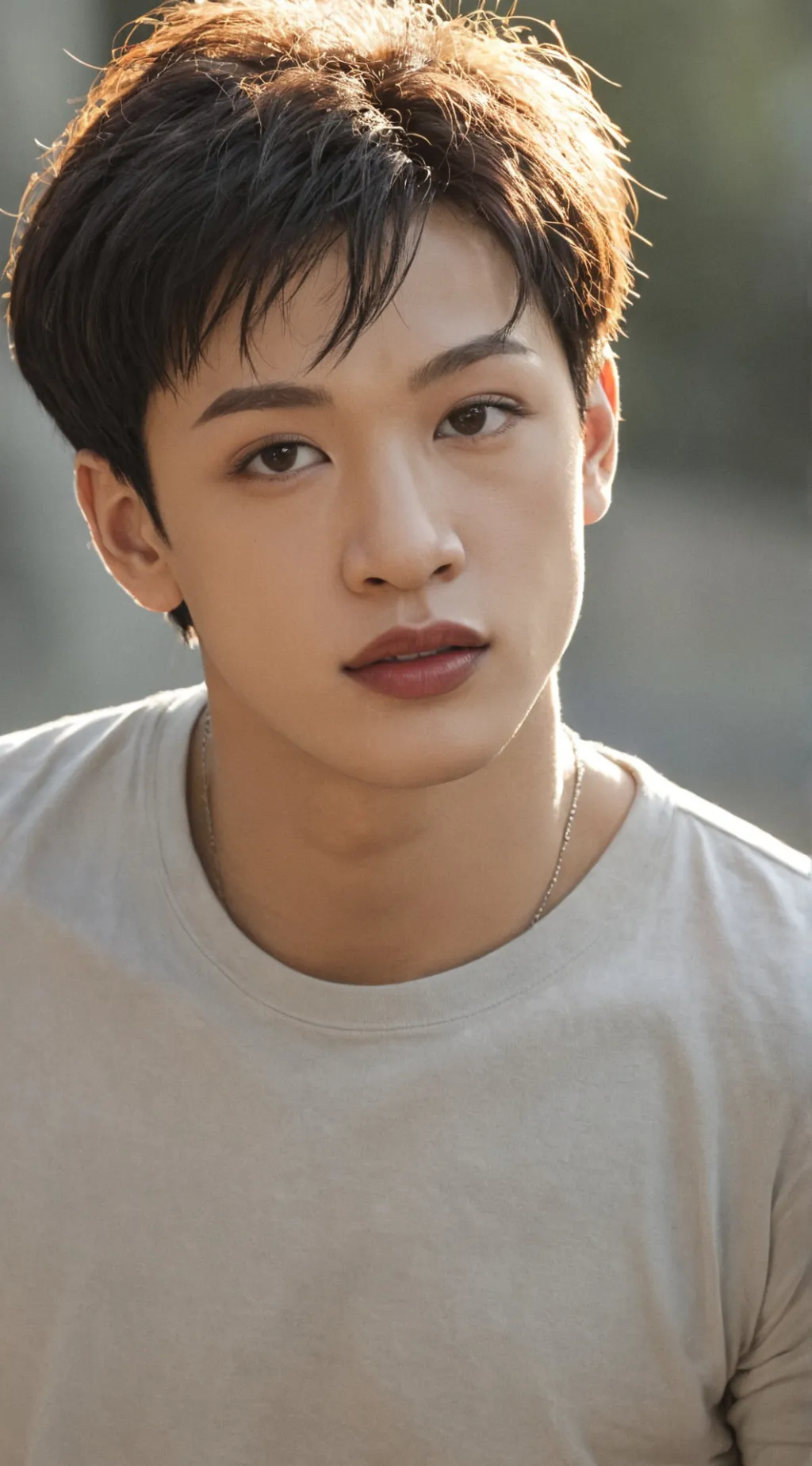 ai character: Bangchan  background