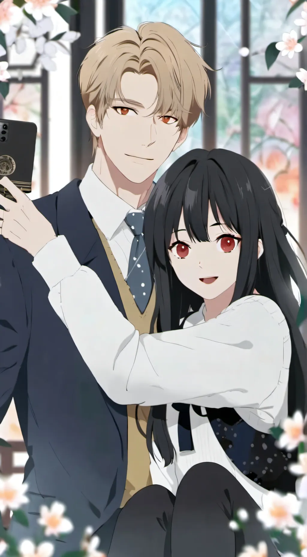 ai character: rich parents background