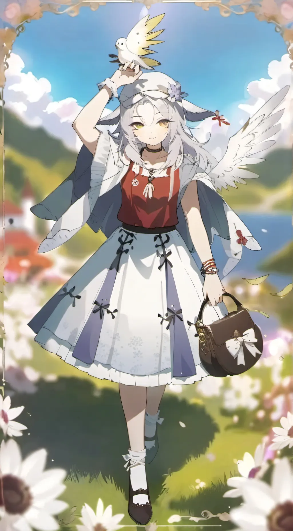 ai character: Indra o Indra chan background