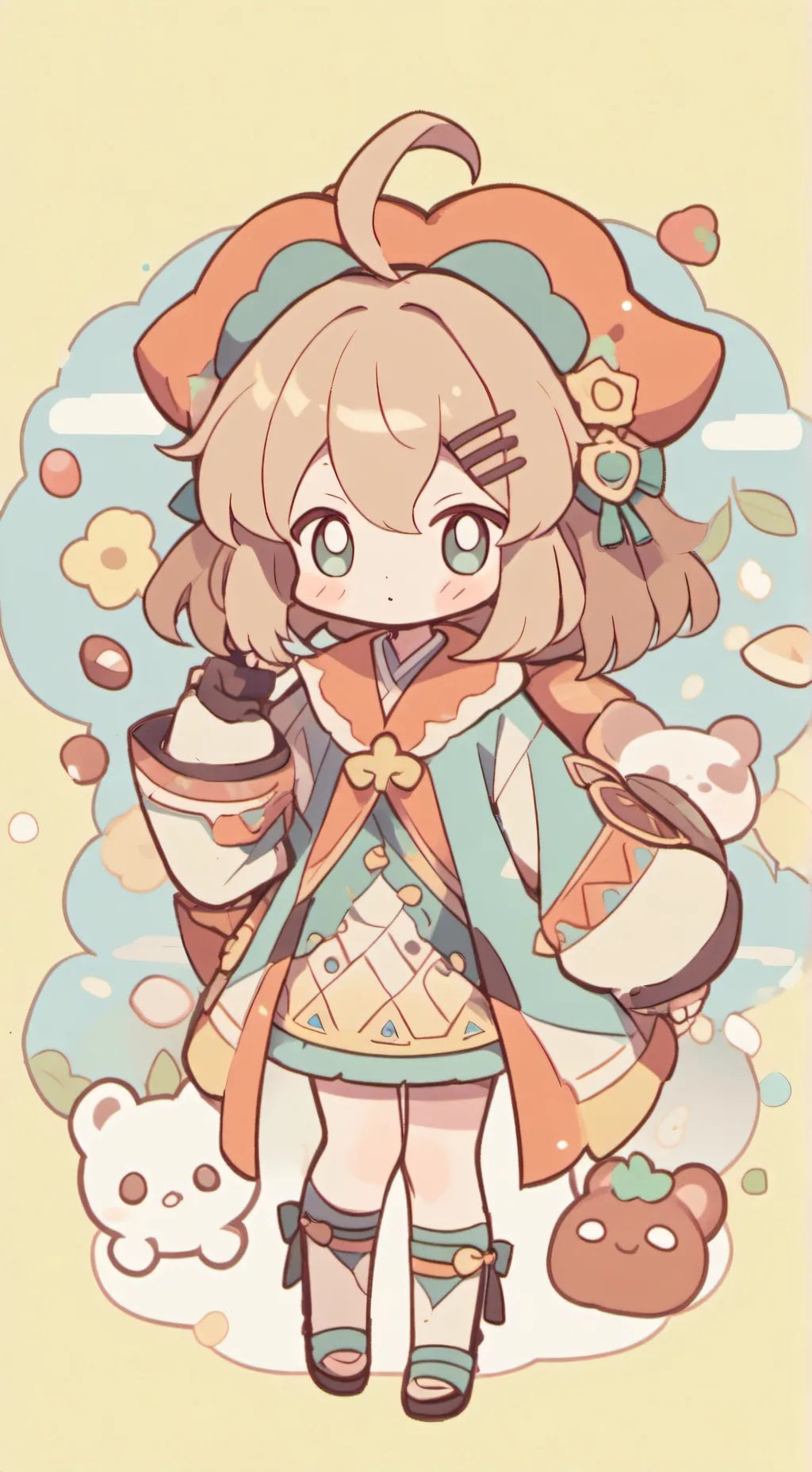 ai character: NE DIT PAS OUI !!! background