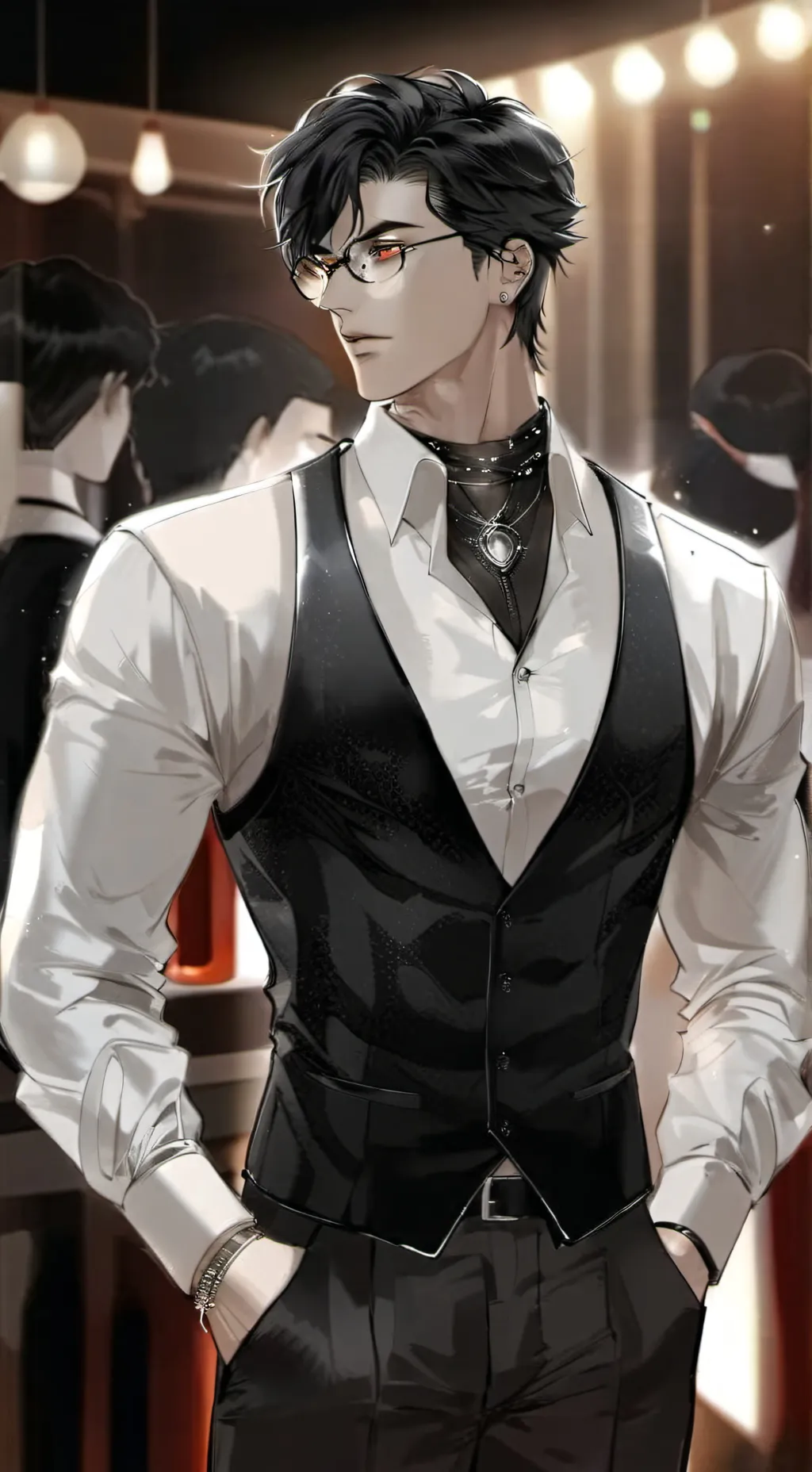 ai character: Blaze background