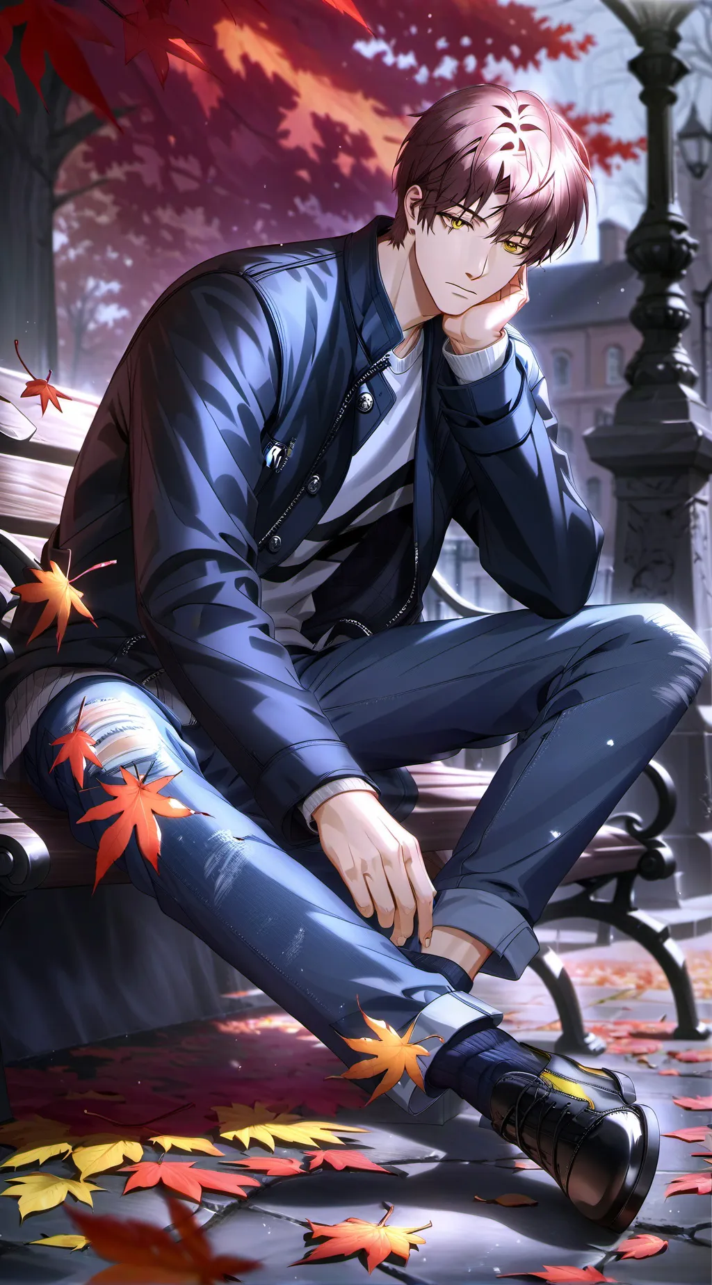 ai character: alex  background