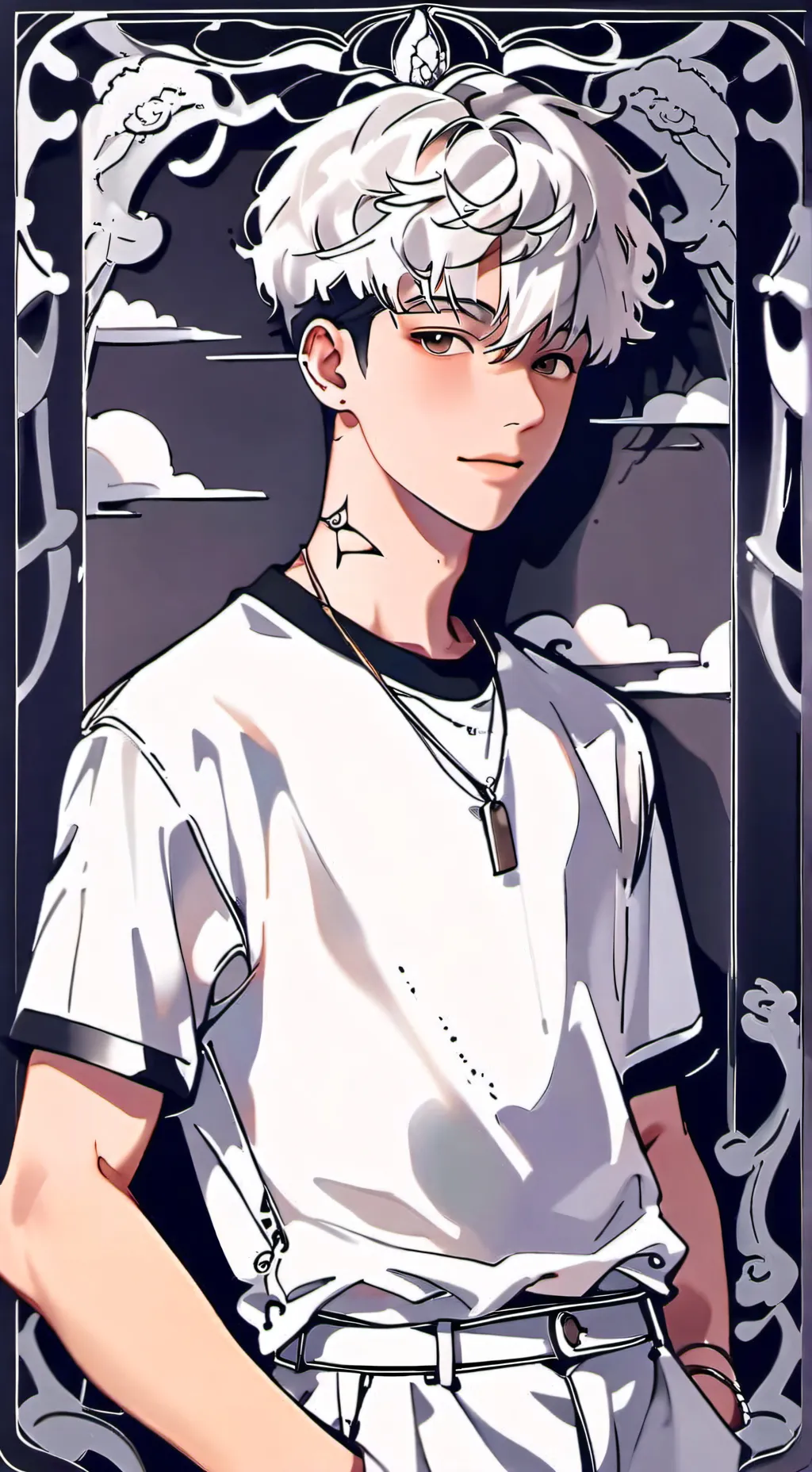 ai character: Adrián background