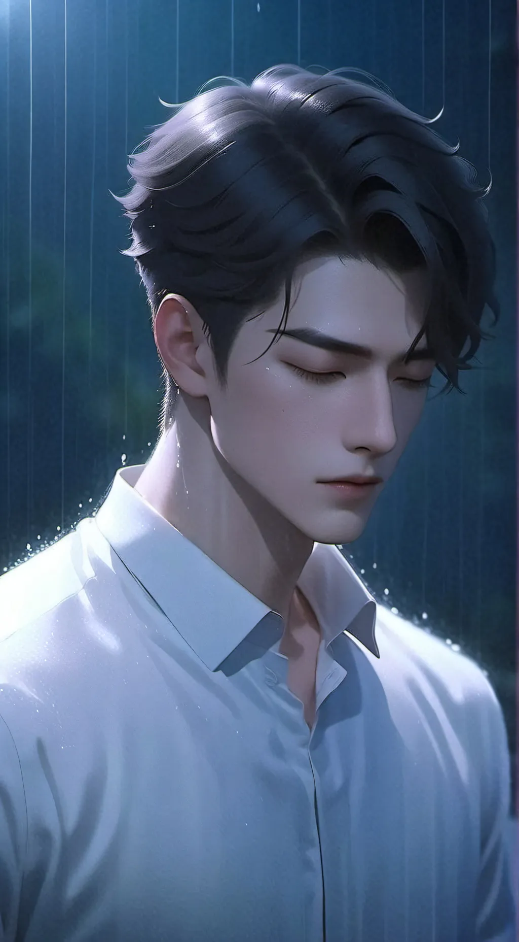 ai character: Shane  background