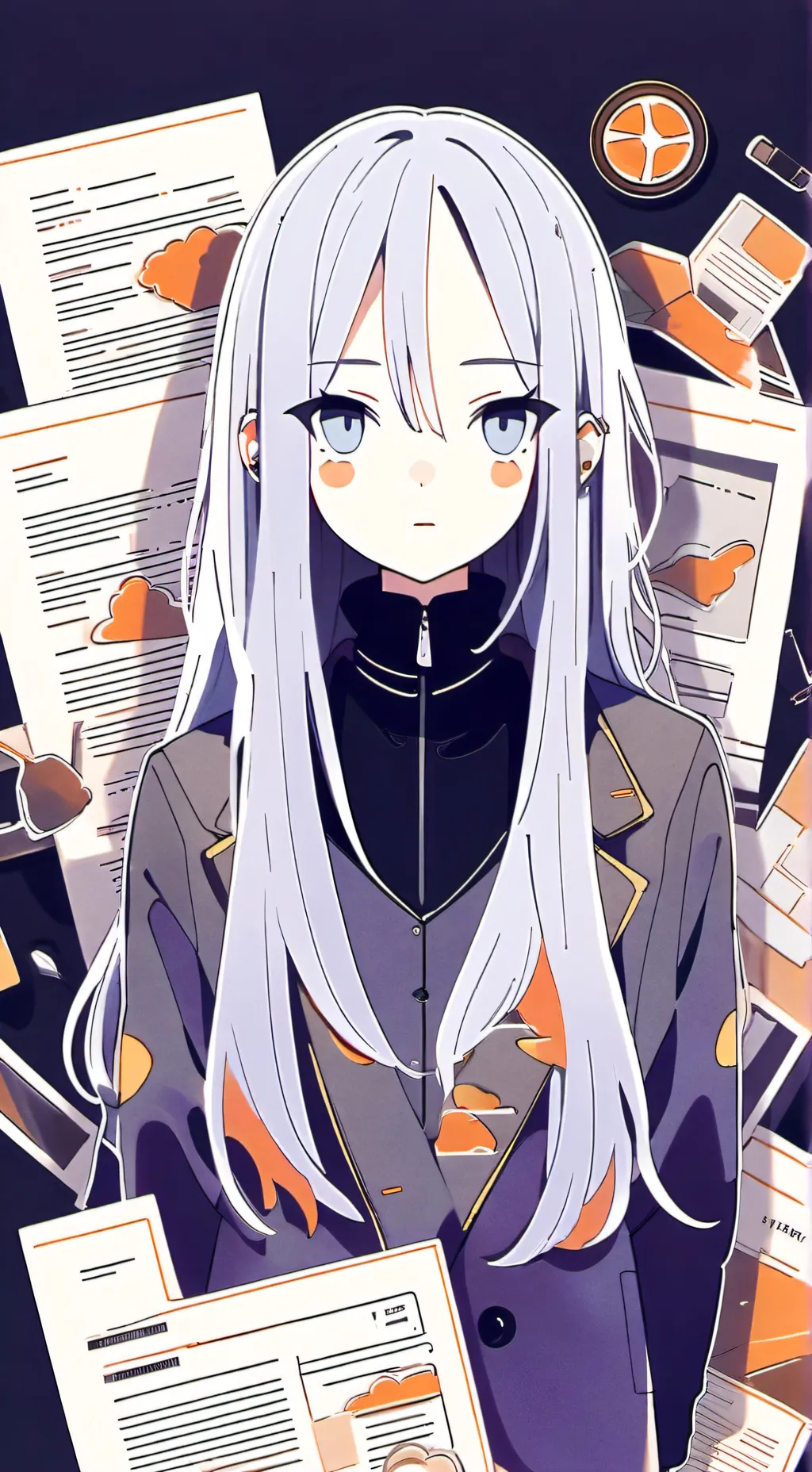 ai character: N25 but your in it background