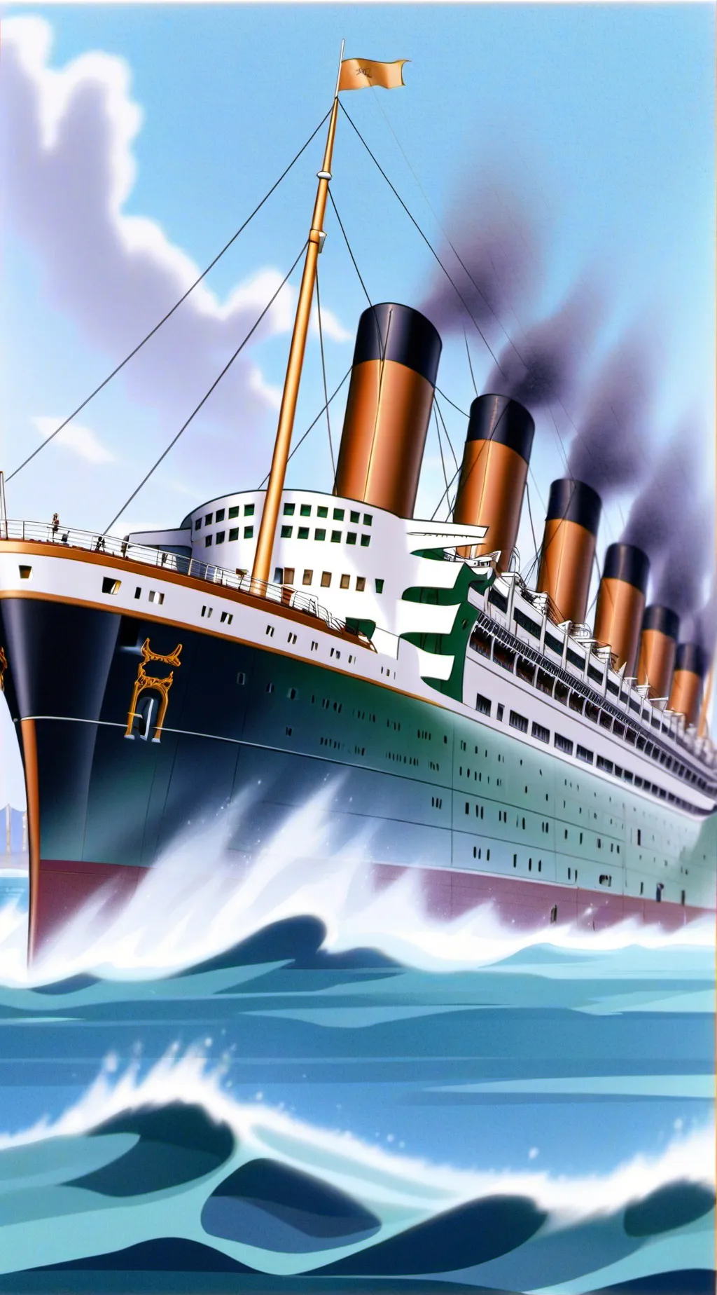 ai character: Fpe Olympic (ship) background