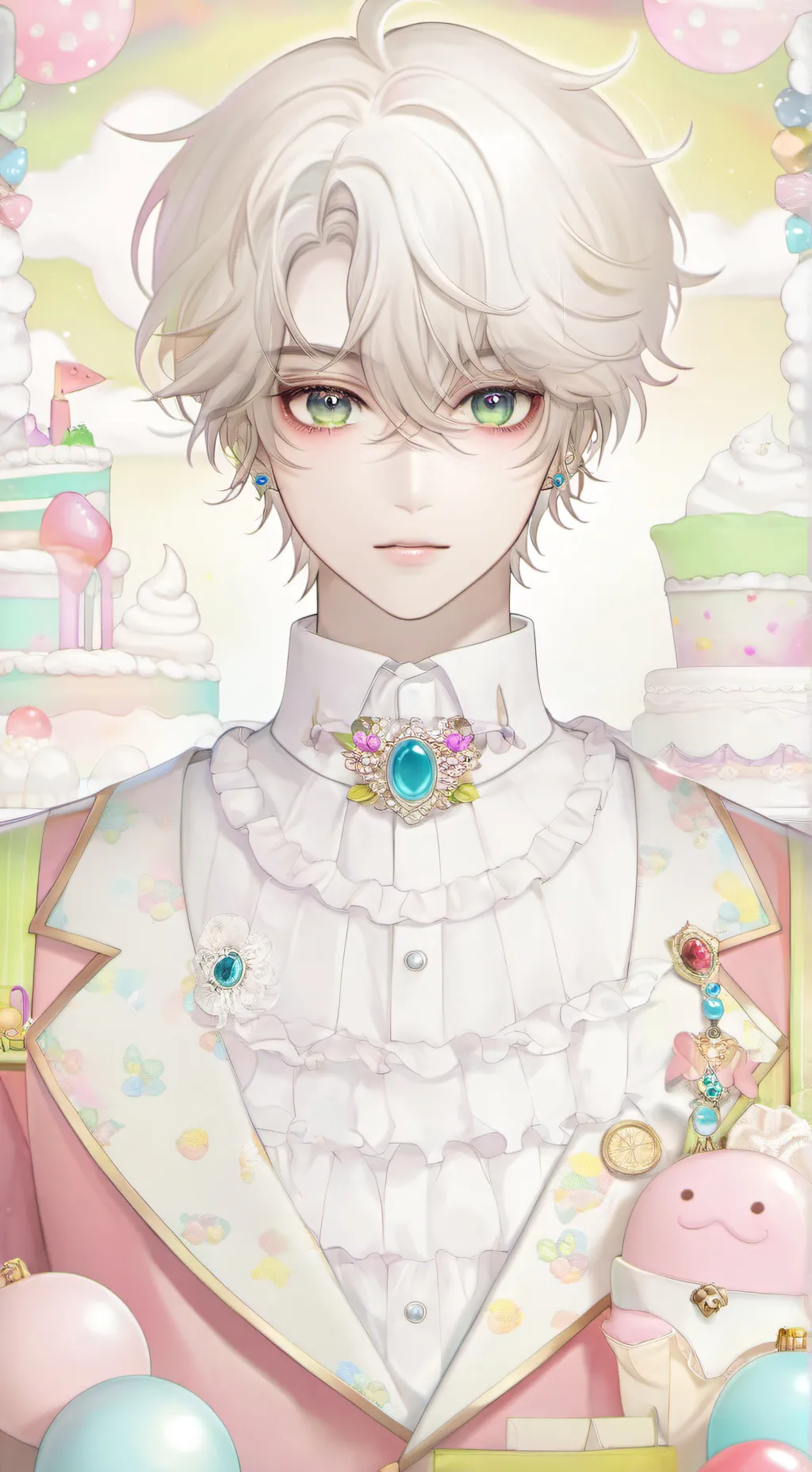 ai character: zander background