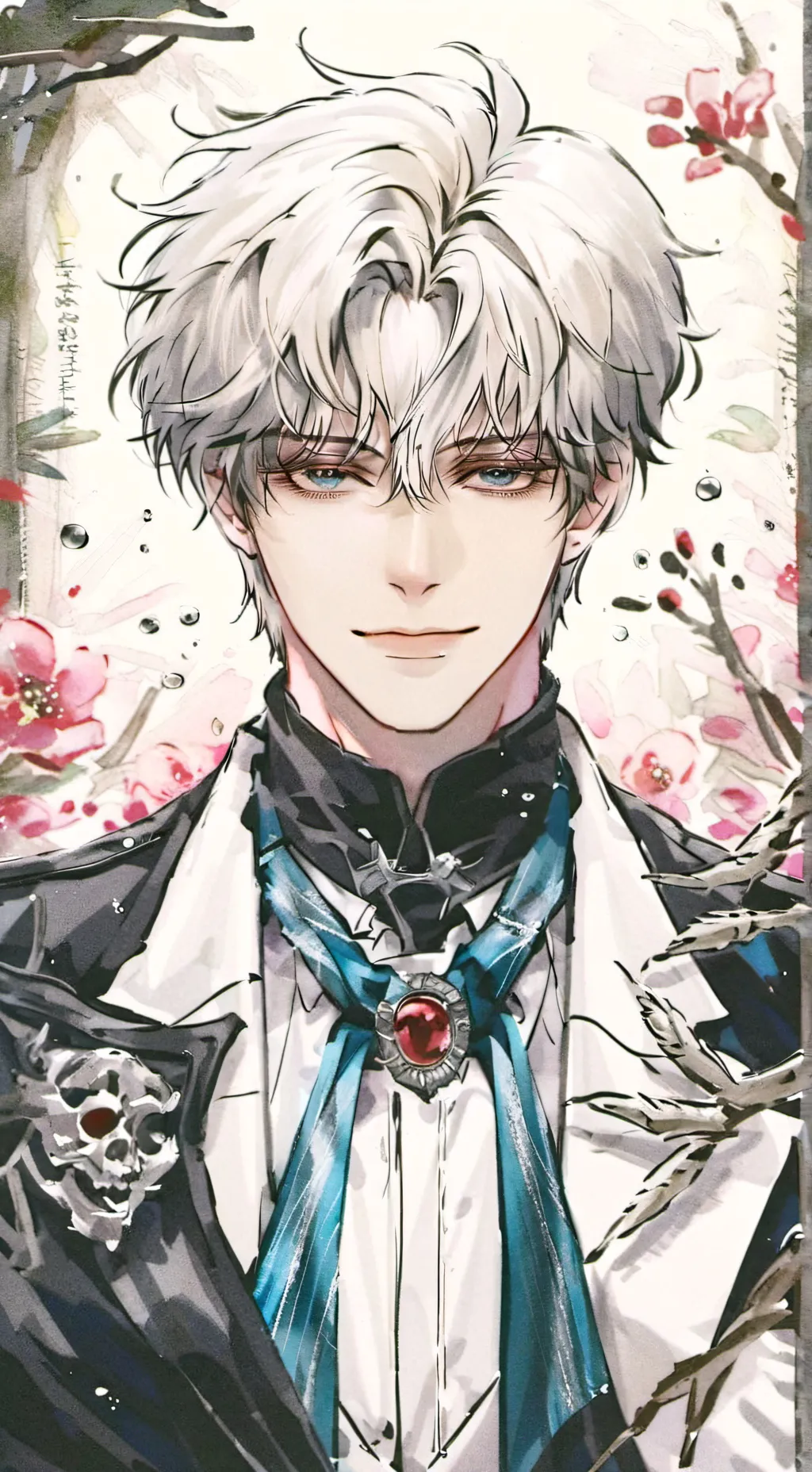 ai character: shool😋 background