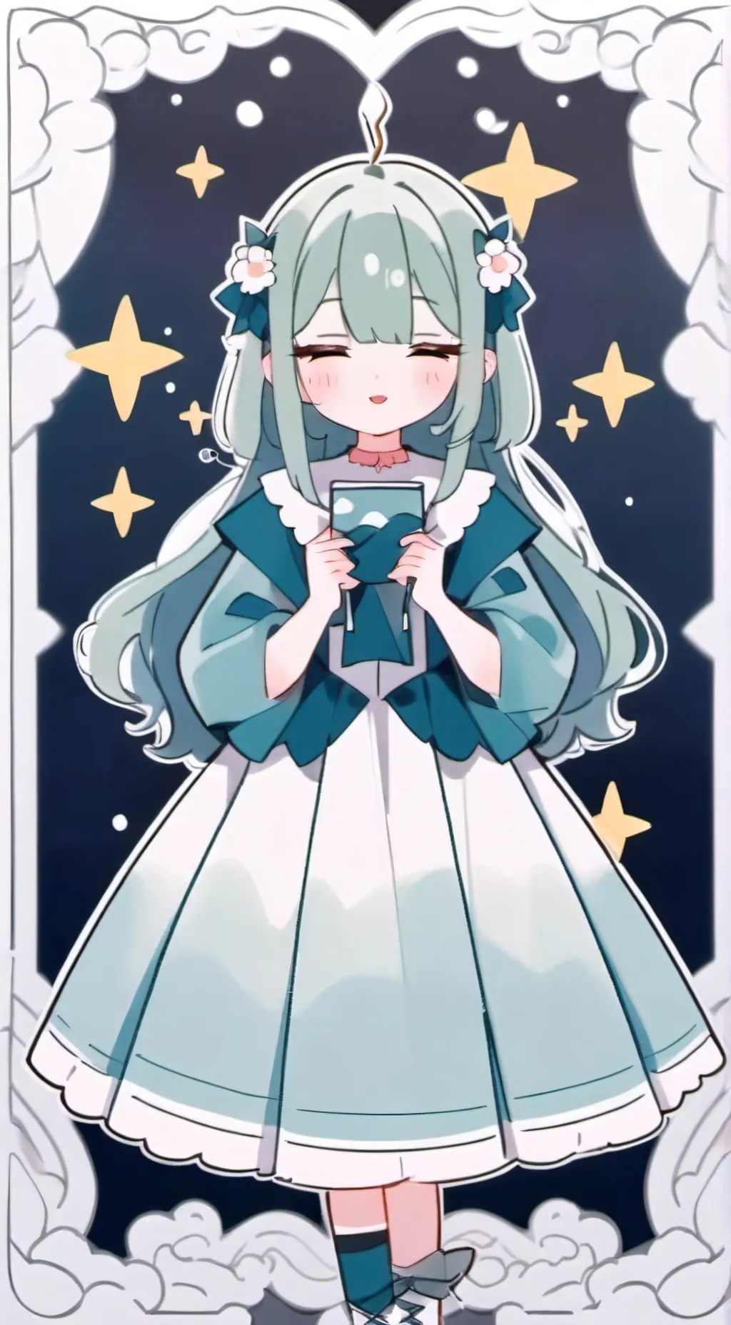 ai character: Duolingo:) background