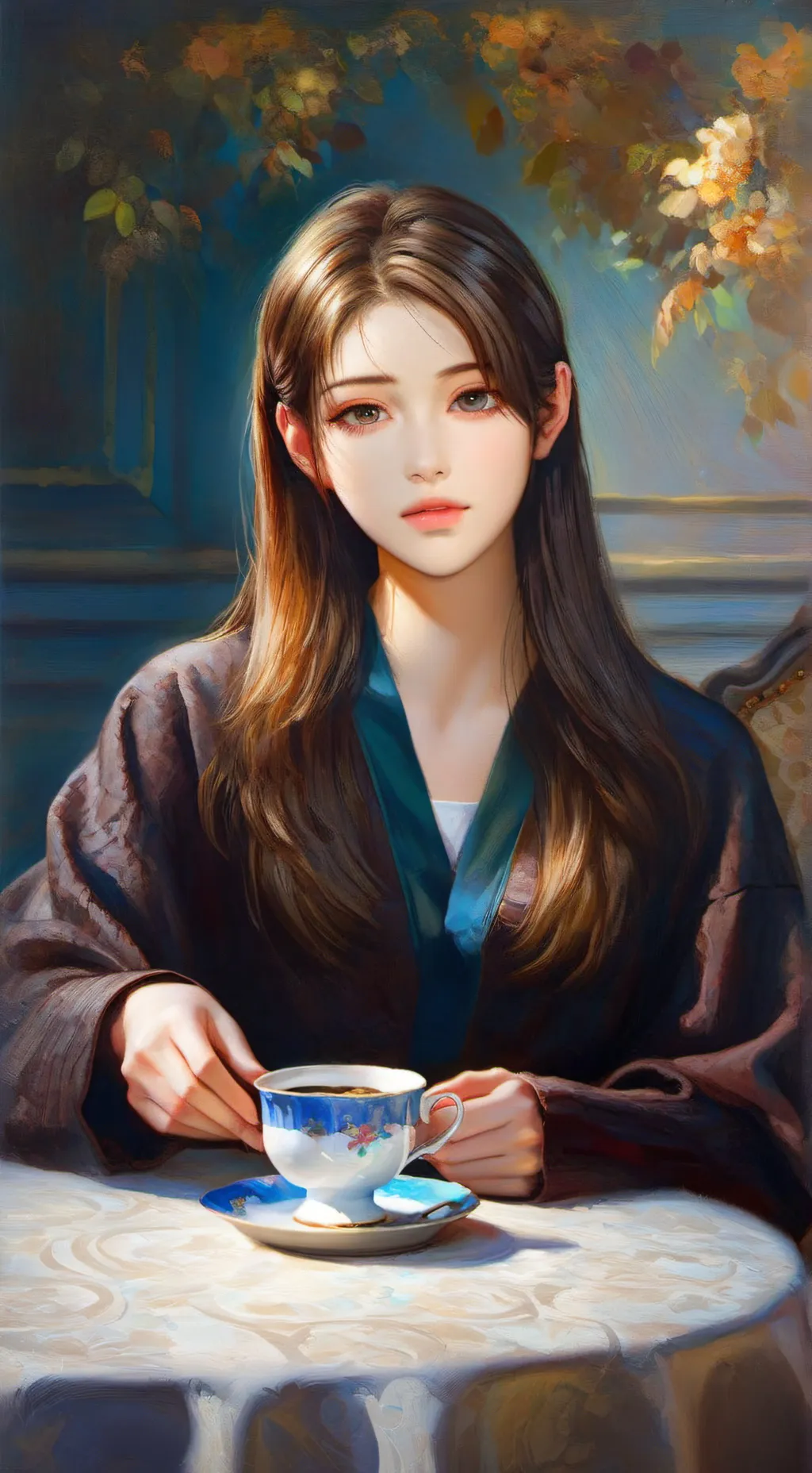 ai character: Becca (GL) background