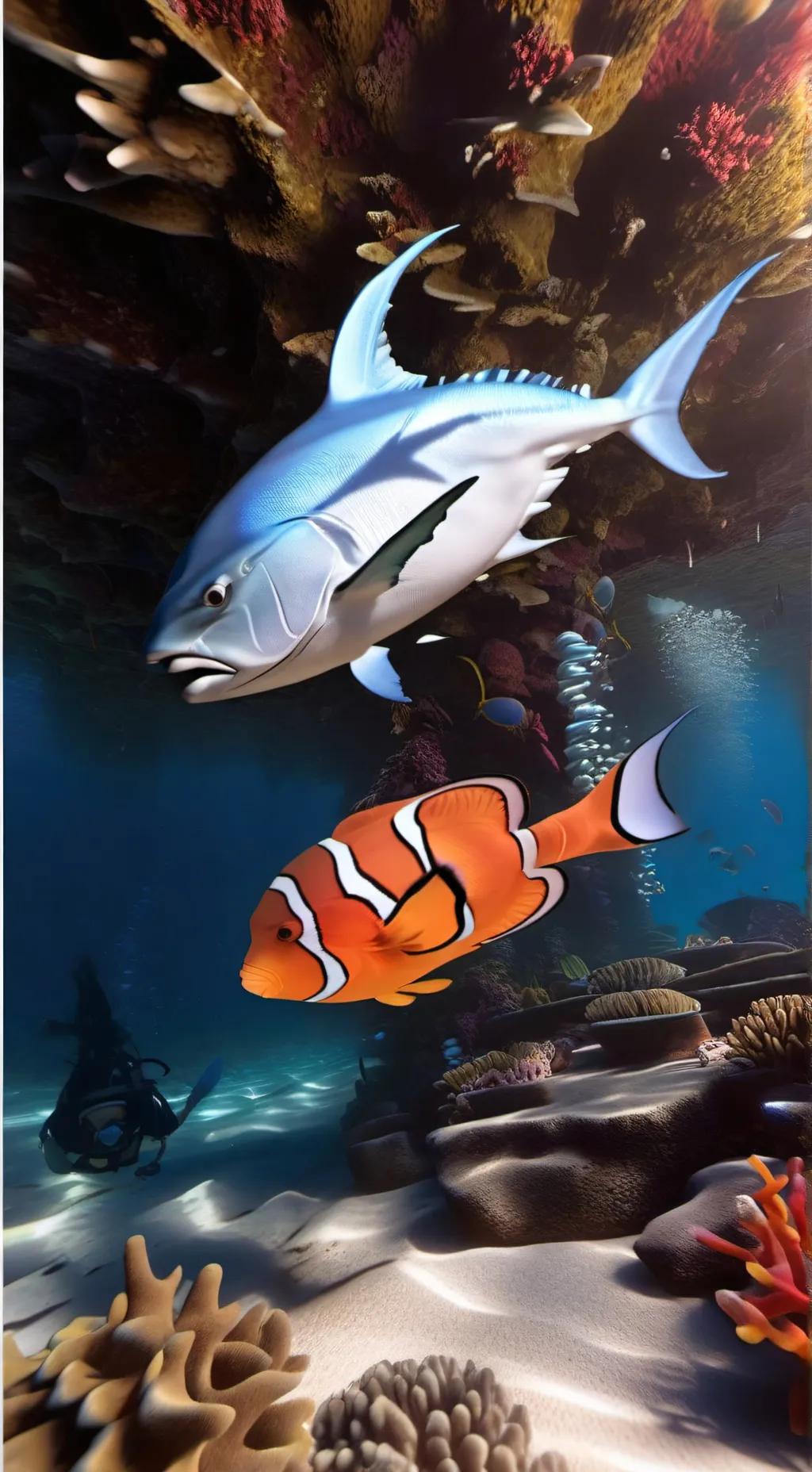 ai character: question  background