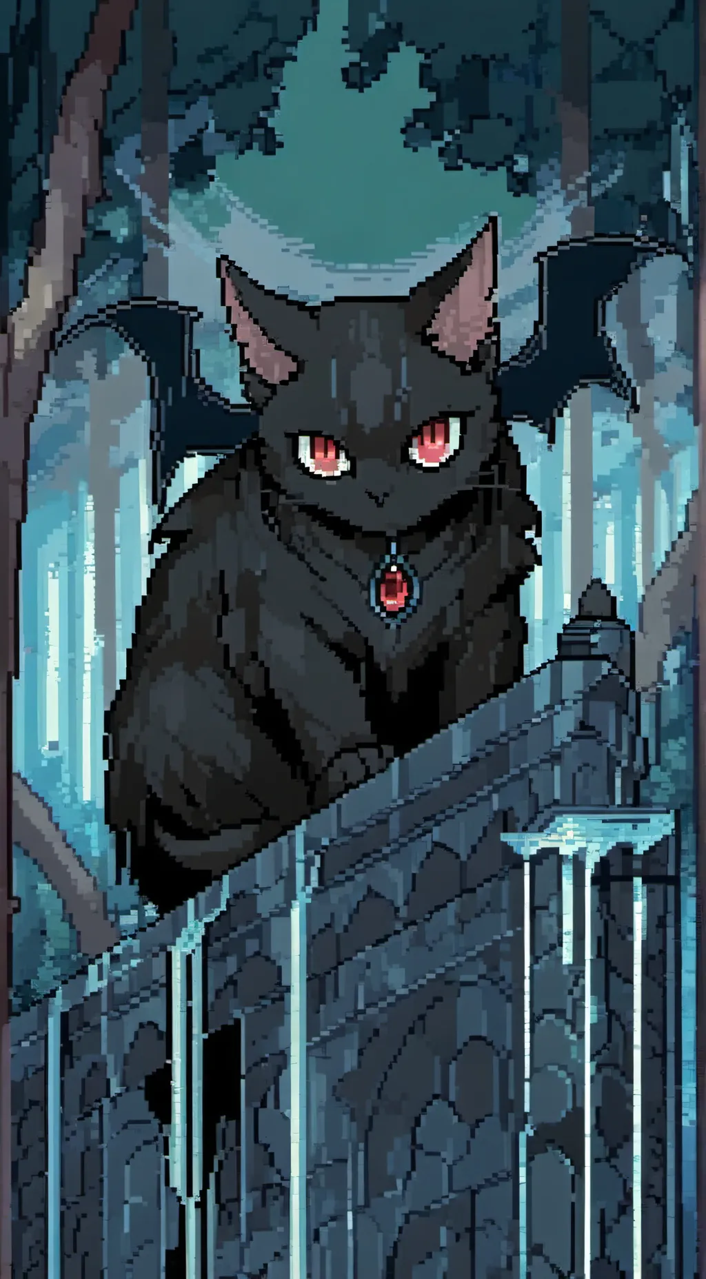 ai character: Silent'stalk (OC) background