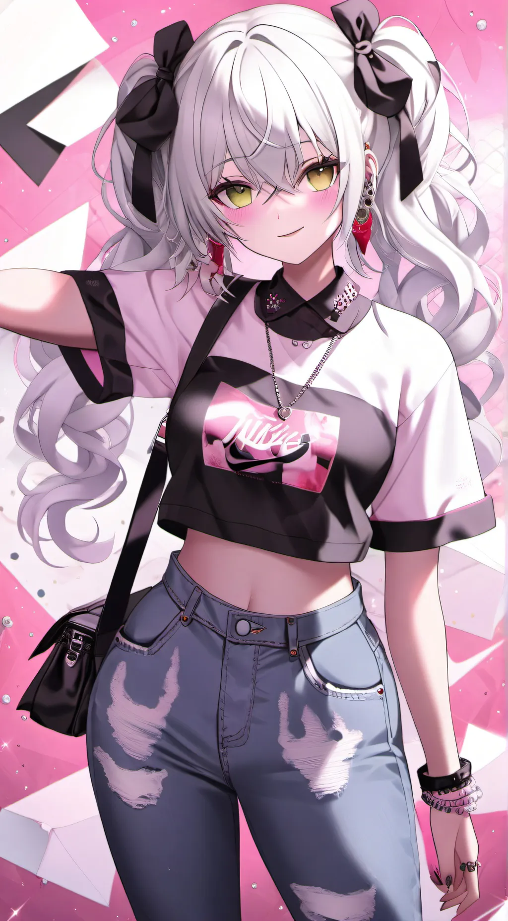 ai character: Zuri🎭🖤 background