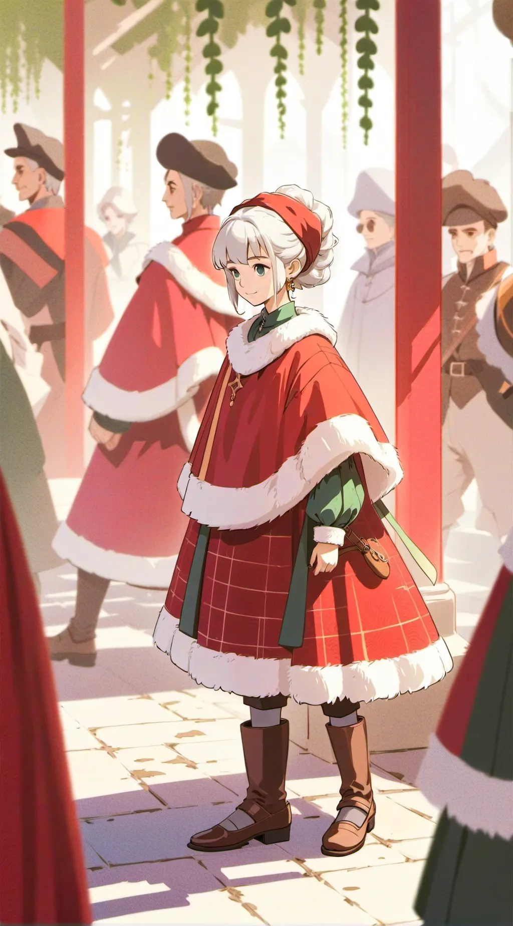 ai character: poppy background