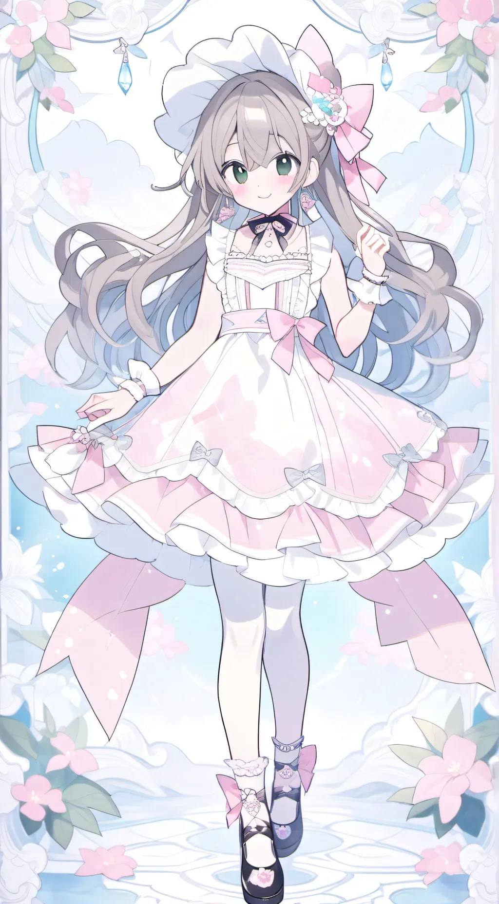 ai character: cherry  background