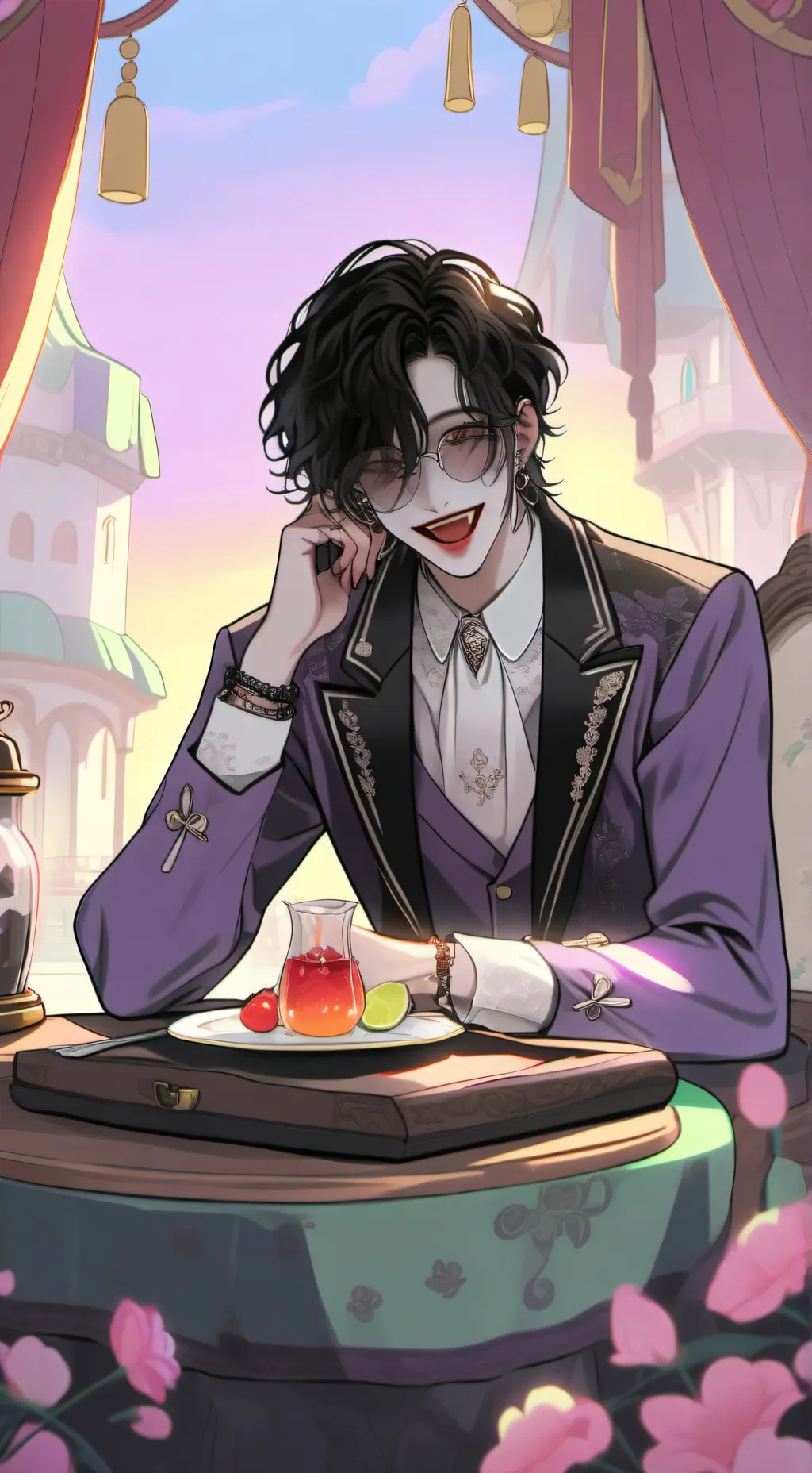 ai character: 🌹🥀Noah🌹🥀 background